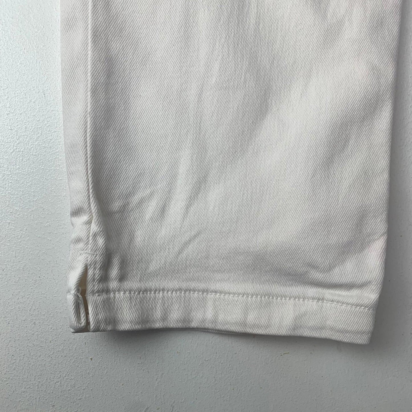 Levi Strauss Signature Ankle Jeans Stretch White Womens Size 10
