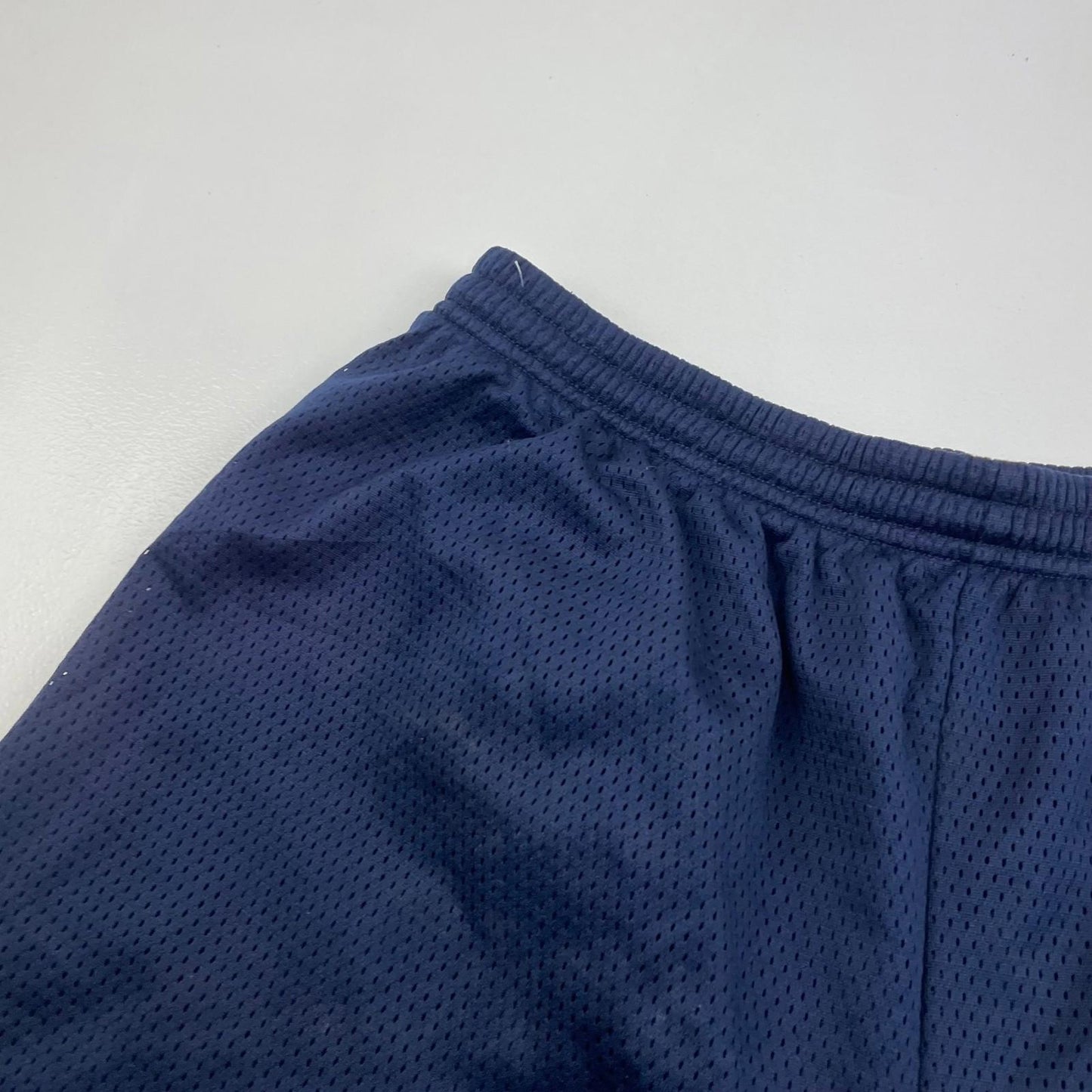 STARTER Men's Athletic Shorts Mesh Navy Blue Large