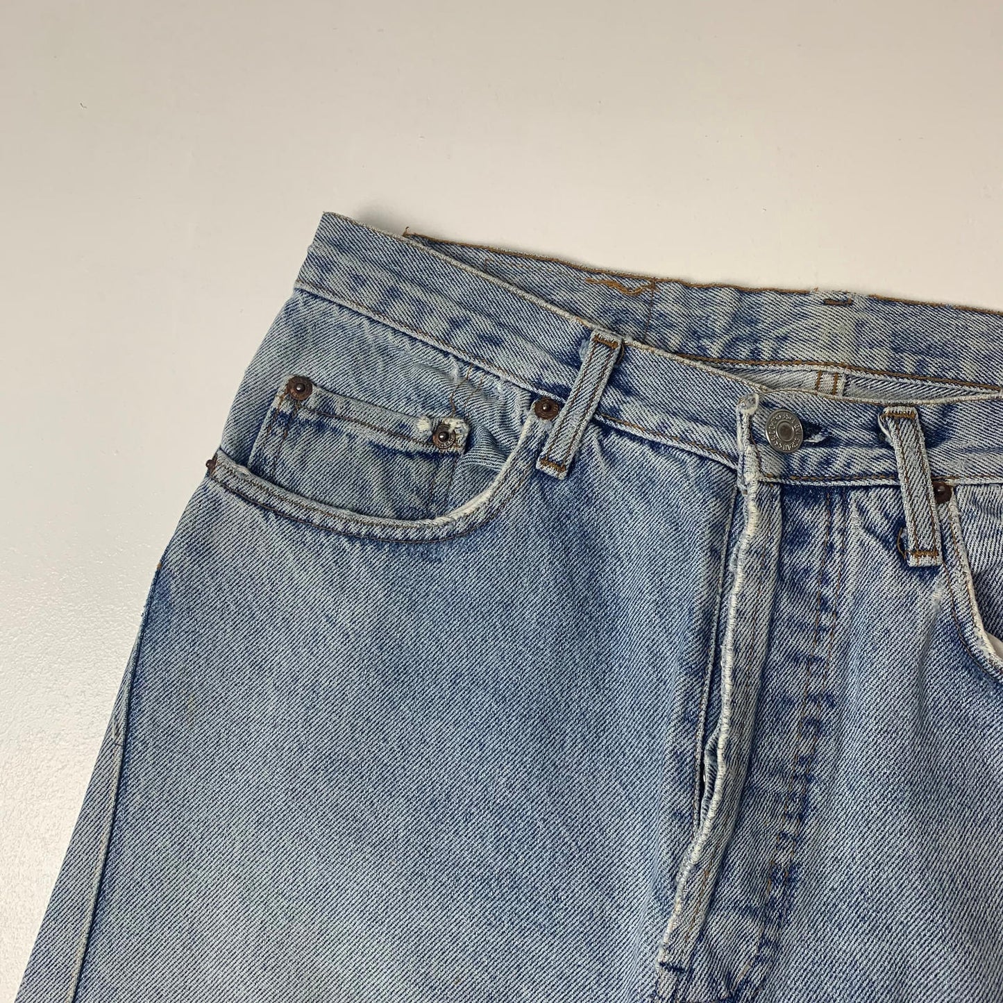 Women’s Remade Levis Skirt / Blue / W30”