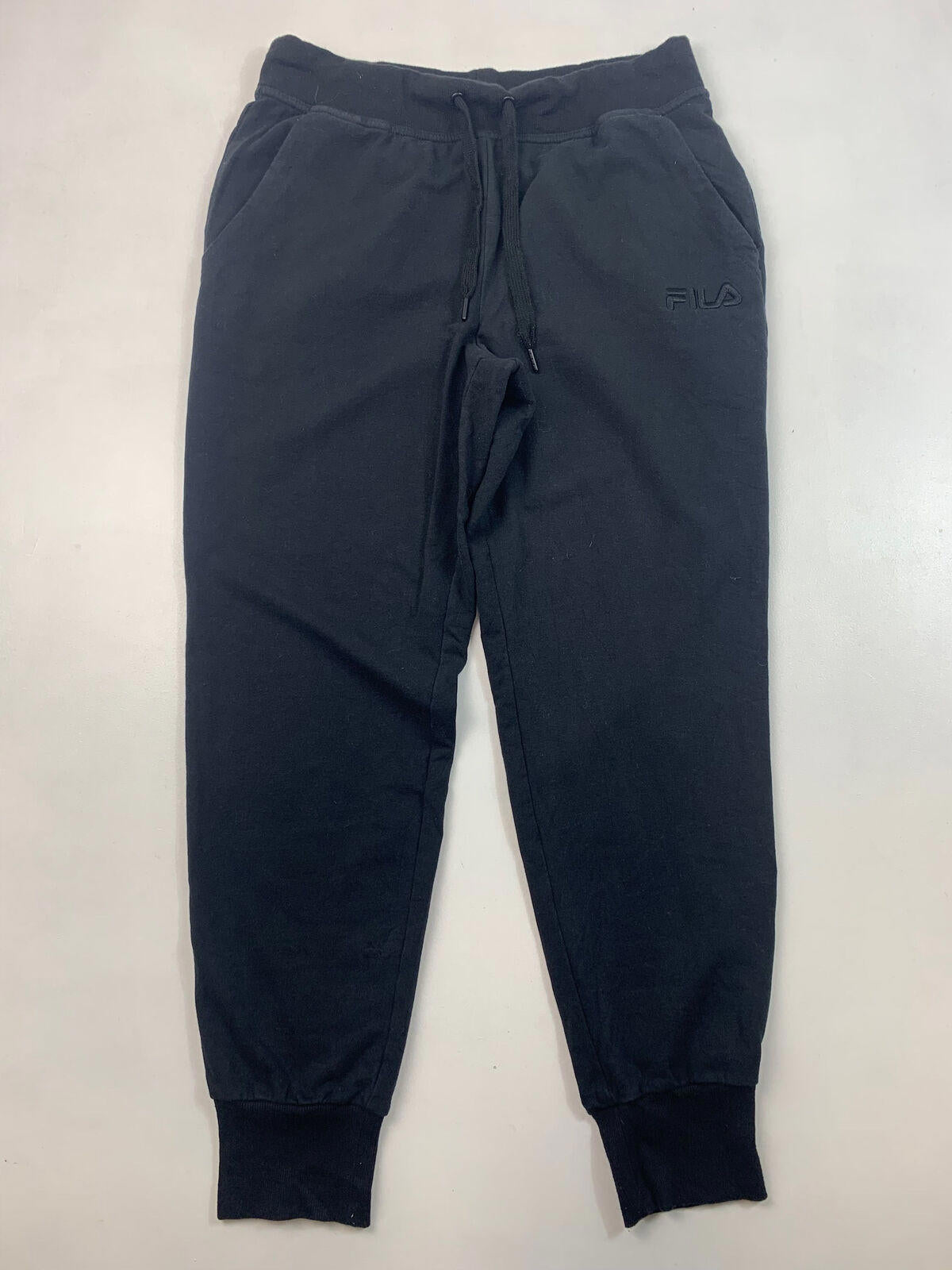 Women’s FILA Joggers / Medium / Black / Sweatpants / Jogging Bottoms