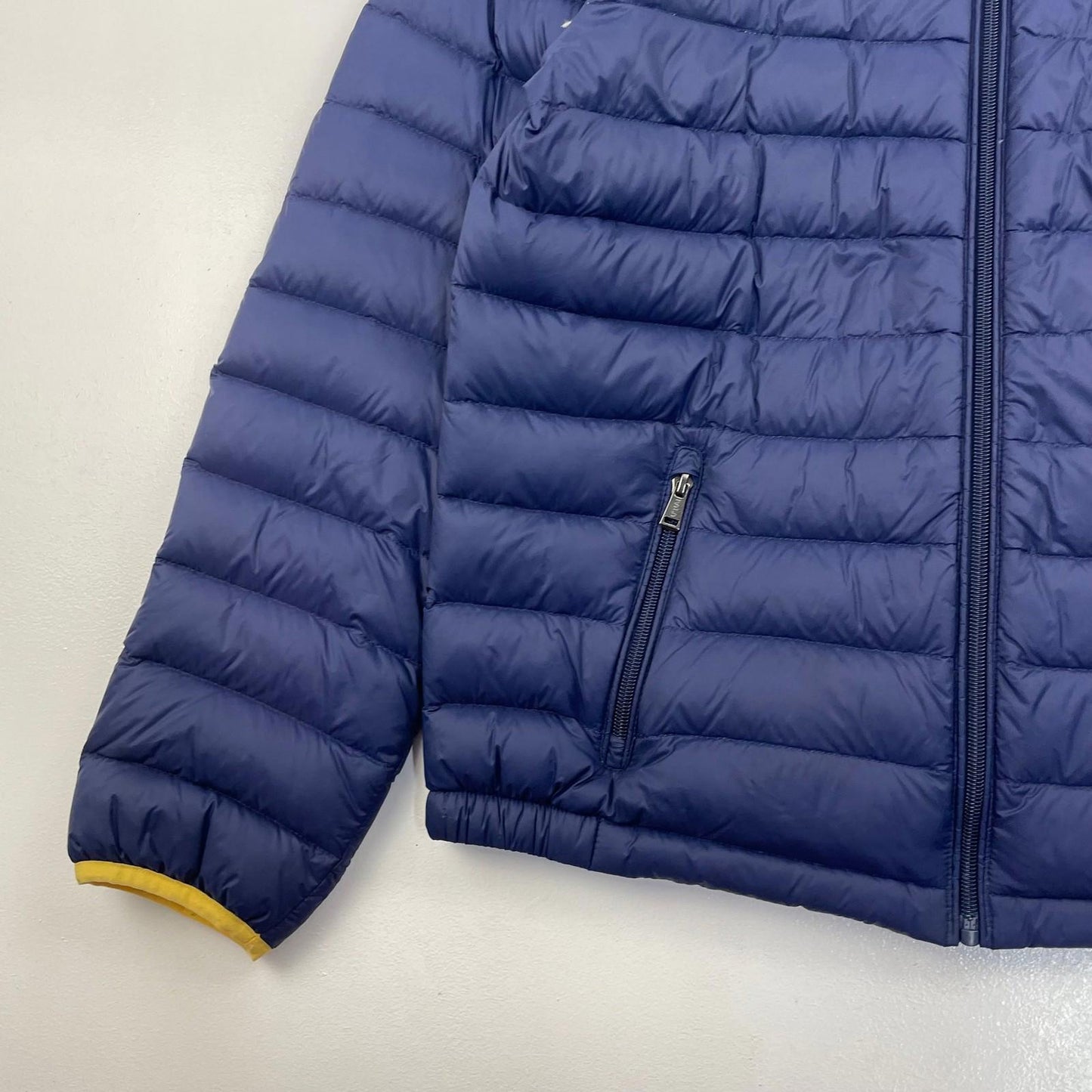Polo Ralph Lauren Puffer Jacket Quilted Zip Blue Boys XL