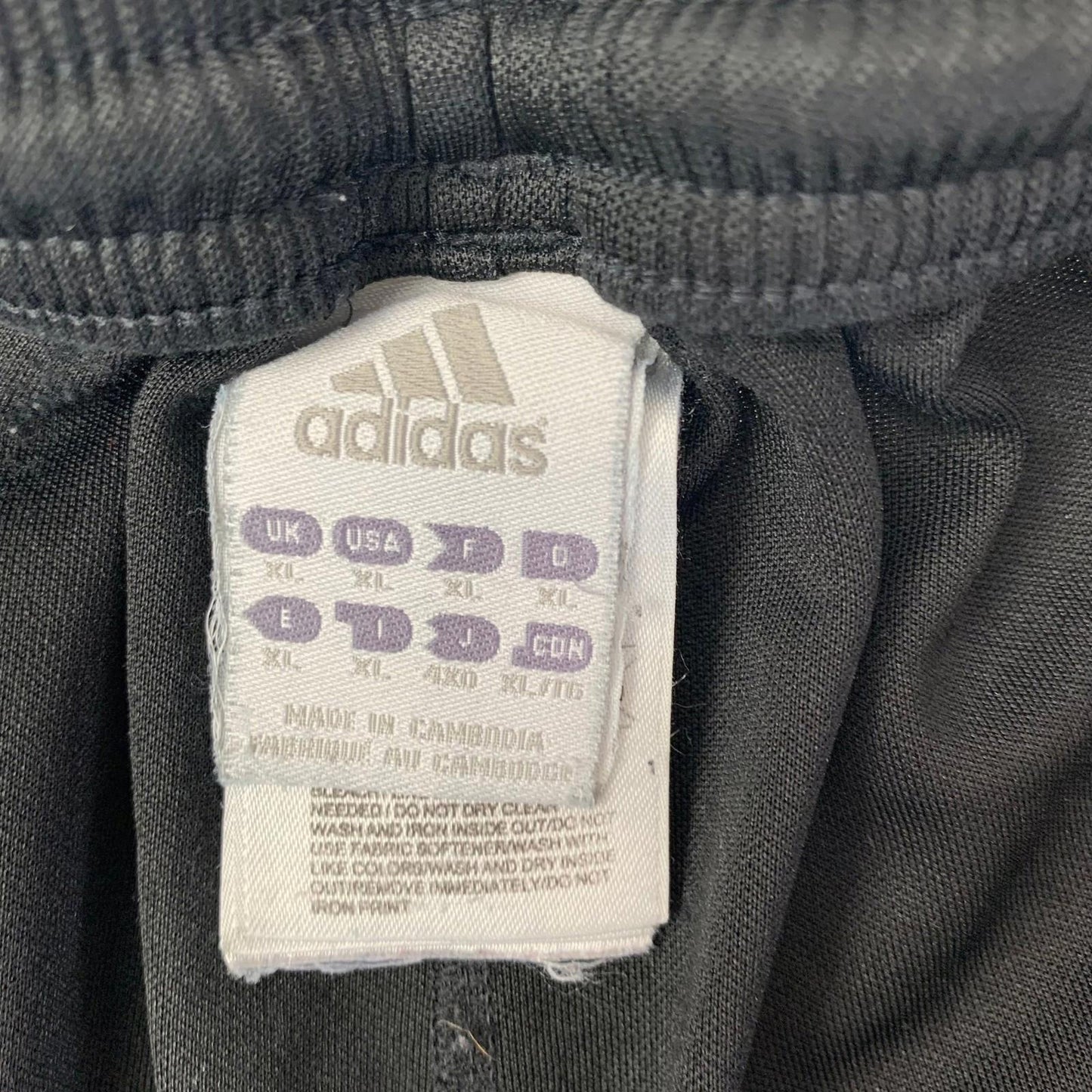 ADIDAS Climacool Athletic Shorts Sports Black Drawstring Waist XL