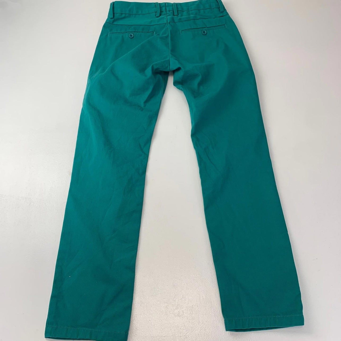 Levi's Trousers Classic Straight Leg Vibrant Teal Women W31 L32