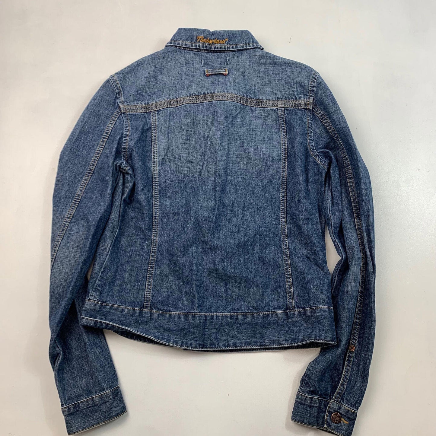 Womens TIMBERLAND Trucker Denim Jacket / Large / Blue
