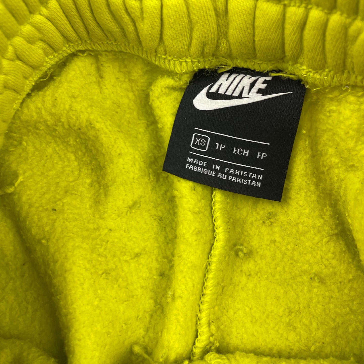 Men’s NIKE Yellow Centre Line Joggers , Jogging Bottoms , Size XS