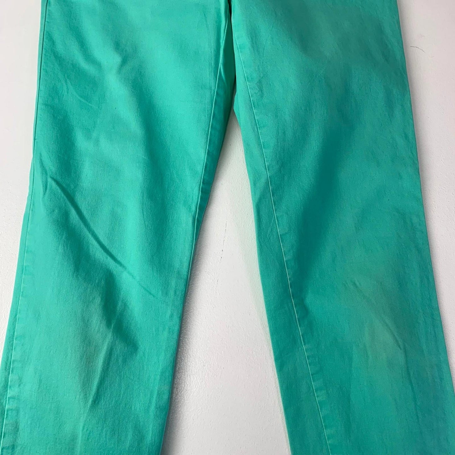 Tommy Hilfiger Stretch Slim Ankle Trousers Green Women UK 6