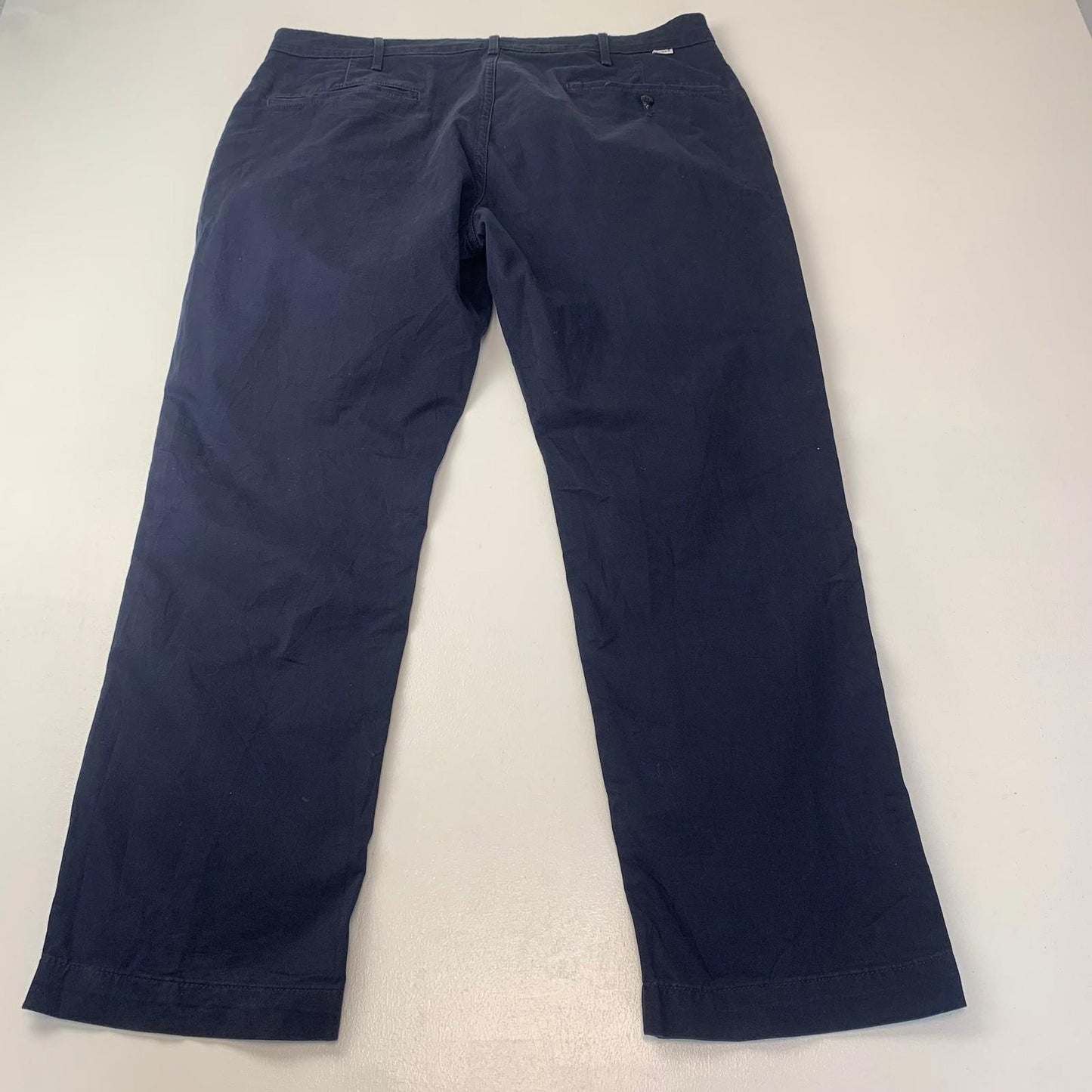 Levi Strauss Chino Trousers Classic Fit Navy Blue Mens W36 L30