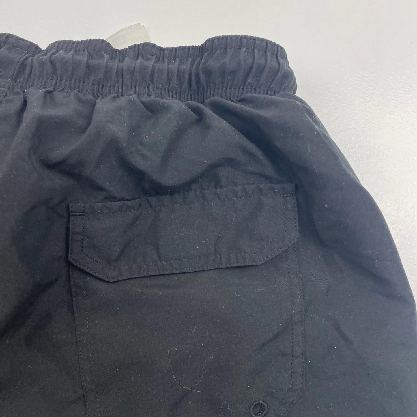 TIMBERLAND Swim Shorts Black Drawstring Mens Size M