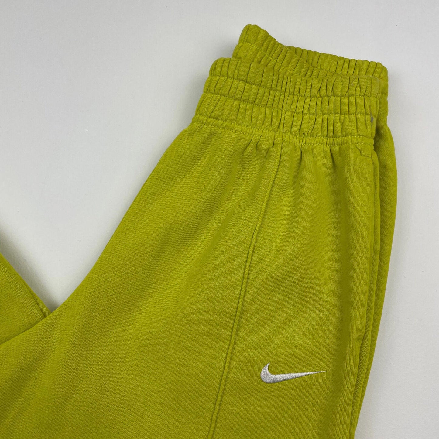 Men’s NIKE Yellow Centre Line Joggers , Jogging Bottoms , Size XS