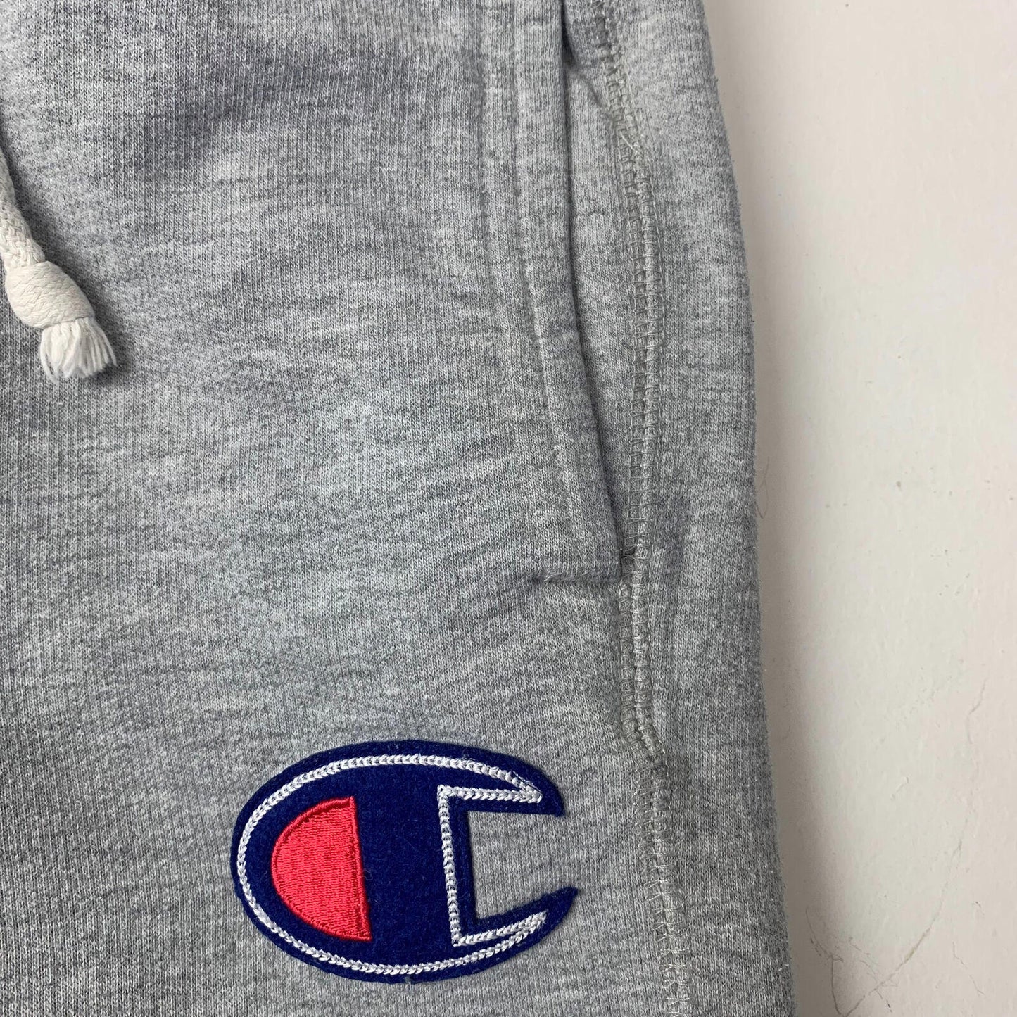 Womens CHAMPION Light Grey Jogging Bottoms / Small / Regular Fit Joggers