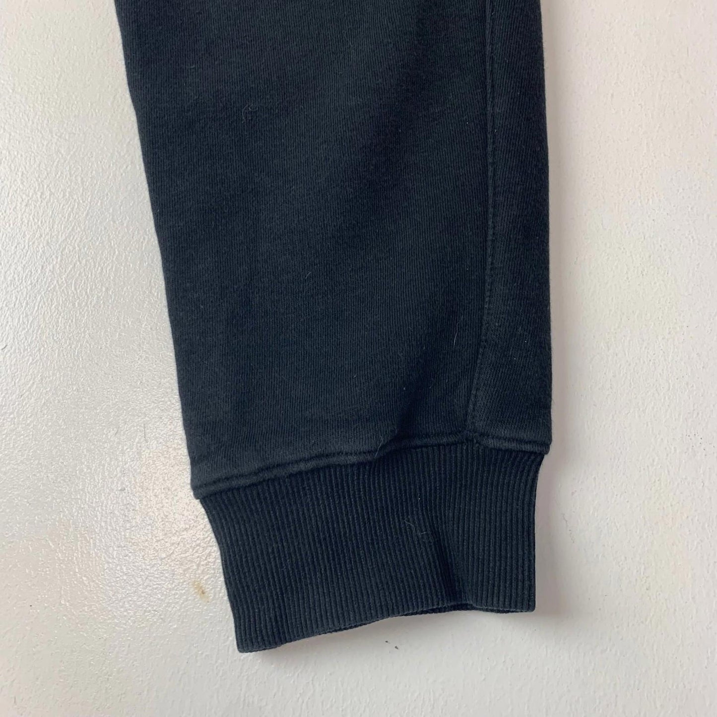 Fila Women's Elastic Waist Jogger Trousers Black Cotton Blend UK S