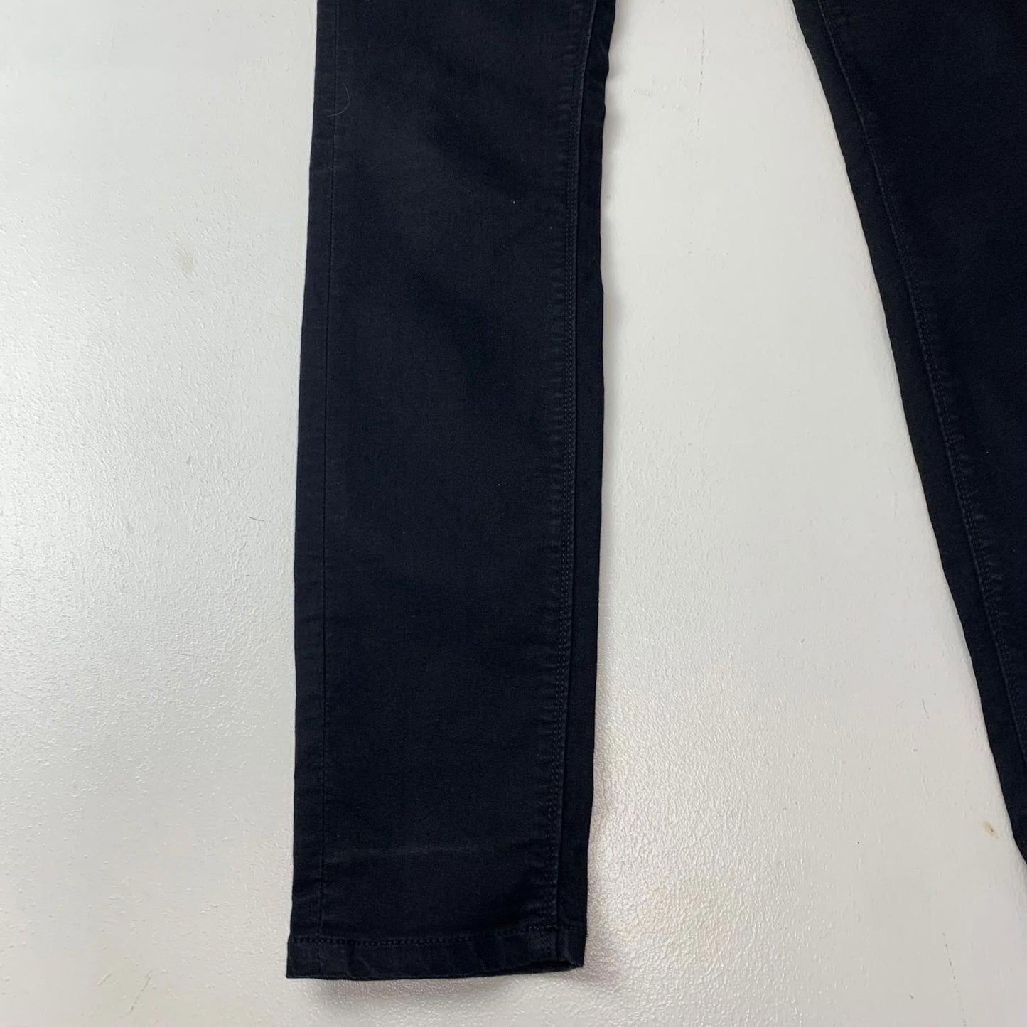 Hilfiger Denim Mid Rise Skinny Jeans Black Women's UK 8