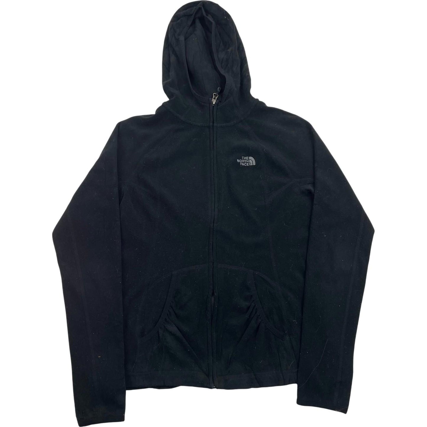 THE NORTH FACE Hoodie Full Zip Black Outdoor Warm Women's M