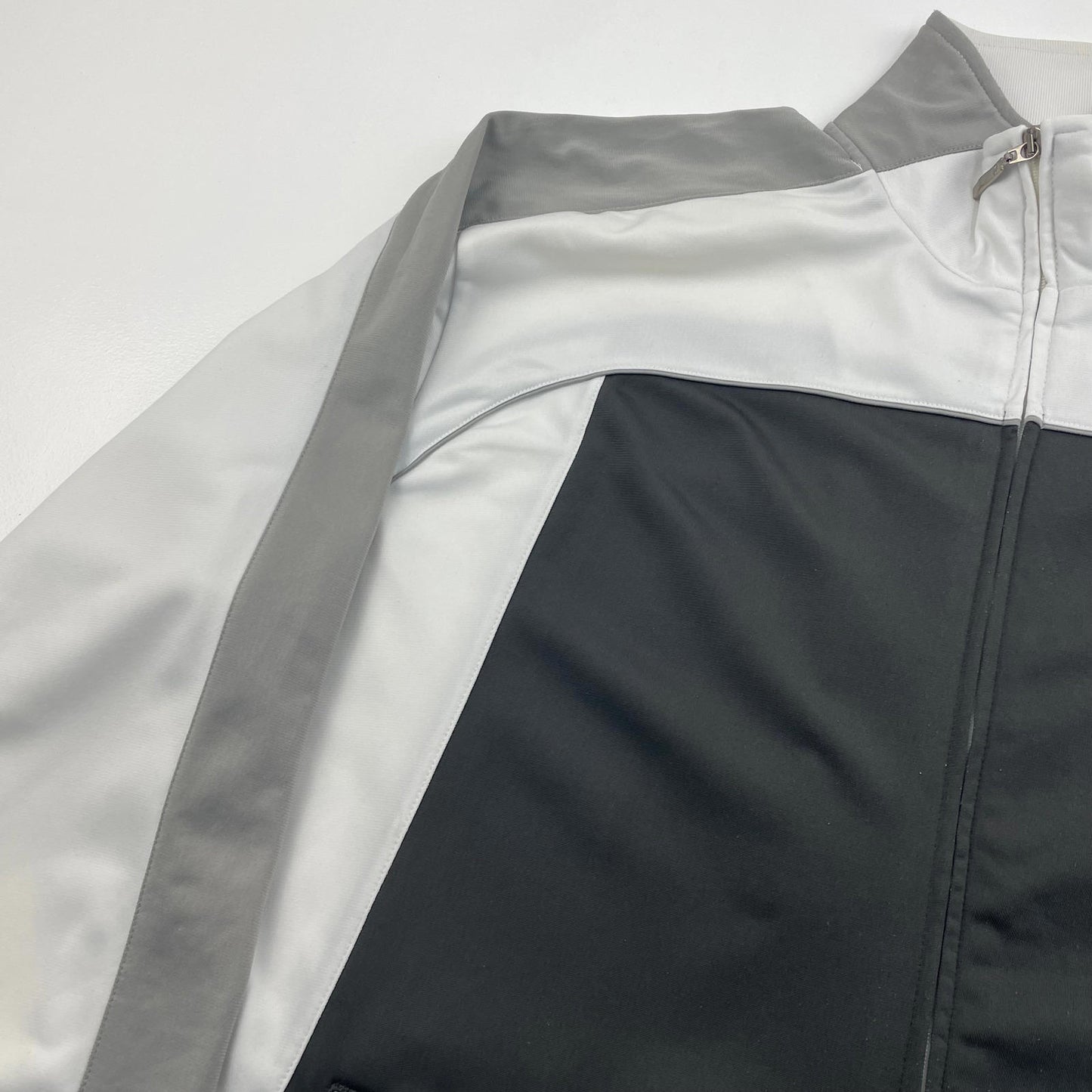Men’s CHAMPION Grey & White Track Top Jacket , Size 2XL