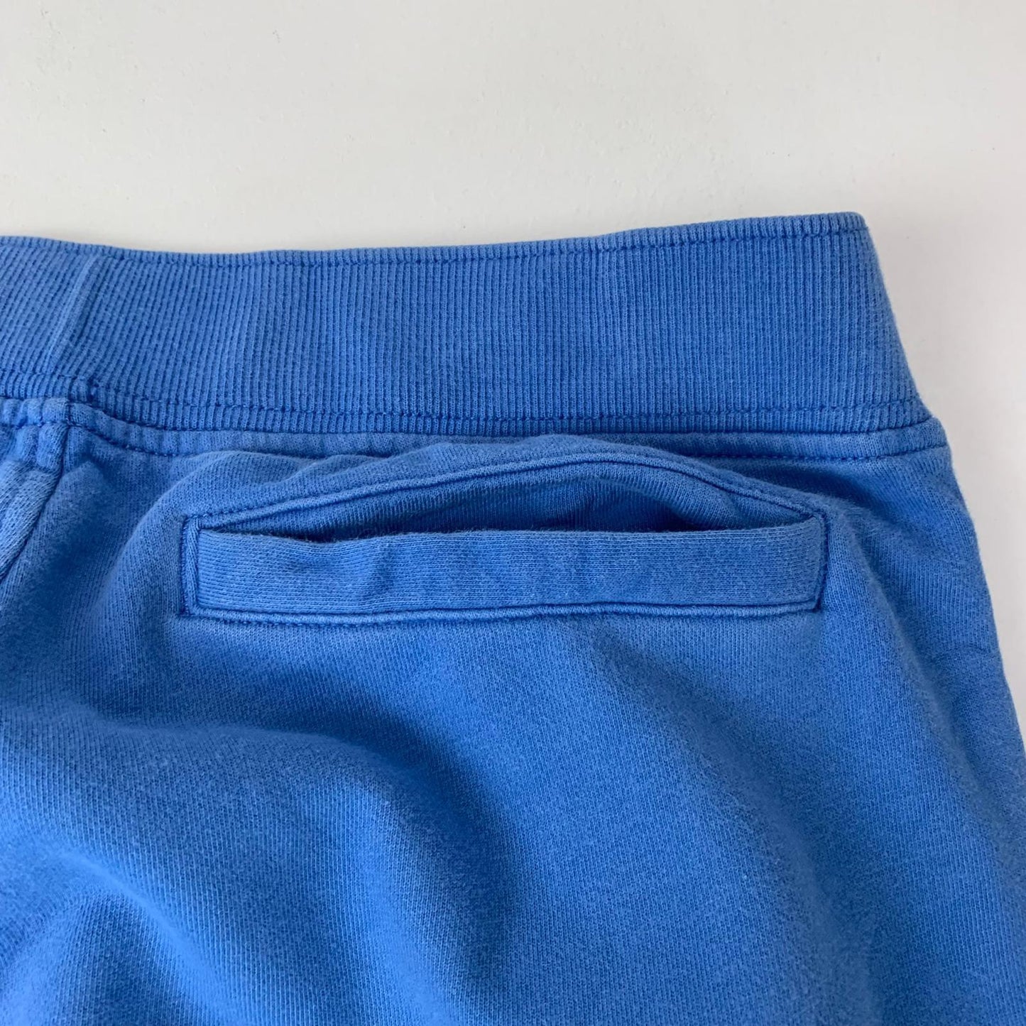 Tommy Hilfiger Jogger Sweatpants Logo Print Blue Womens Medium