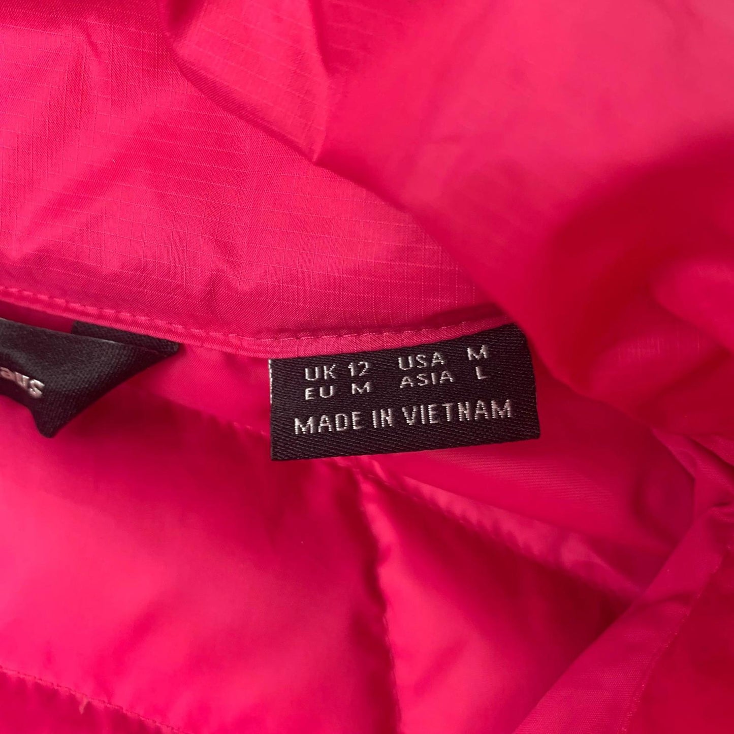 Berghaus Hydrodown 600 Quilted Jacket Red Insulated Women's UK 12