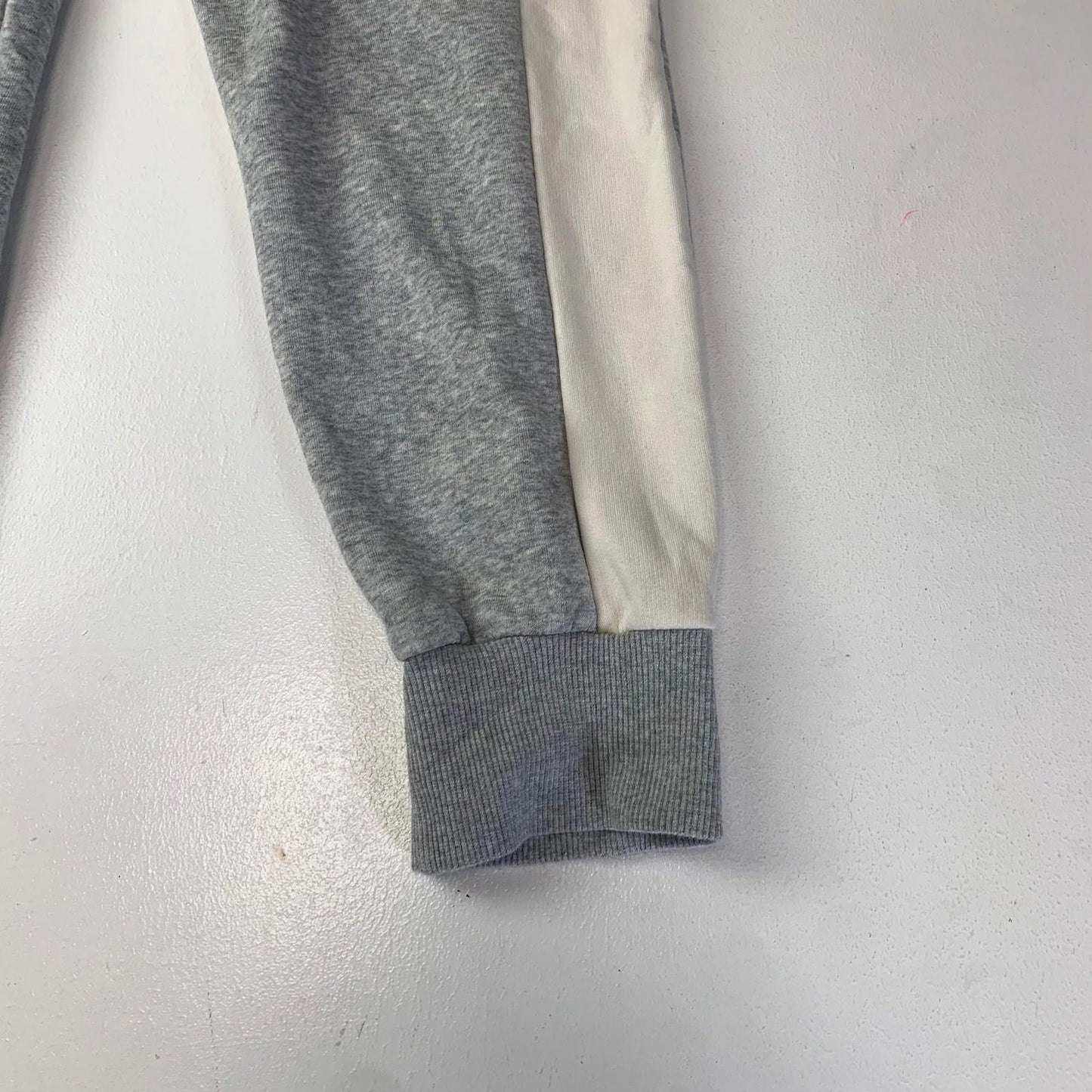 Puma Trousers Jogger Relaxed Fit Side Stripe Grey Women UK 14