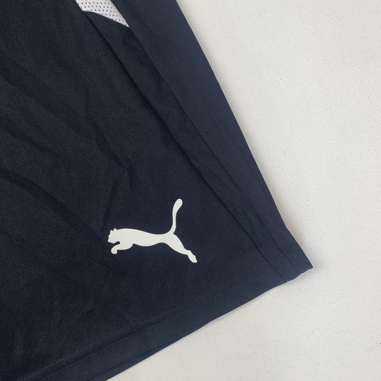 PUMA Sporting Shorts Black DRYCELL Football Mens Medium Size