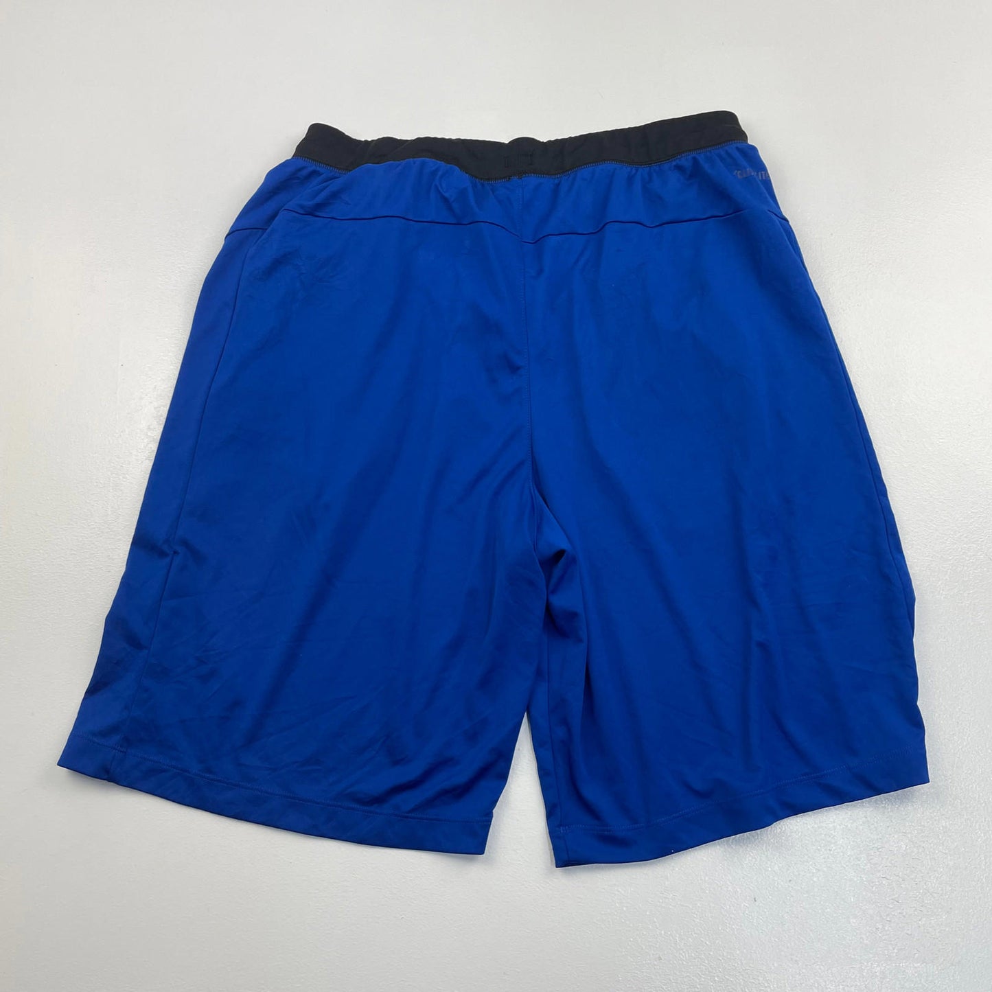 Men’s ADIDAS Blue & Black Athletic Sport Shorts , Size L