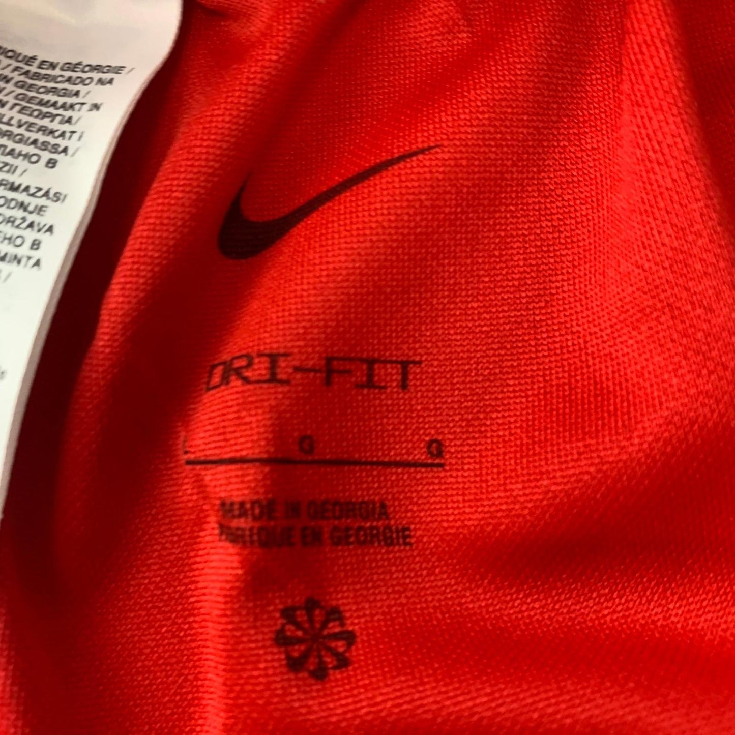 Nike Dri-FIT Activewear Shorts Red Mens Size M
