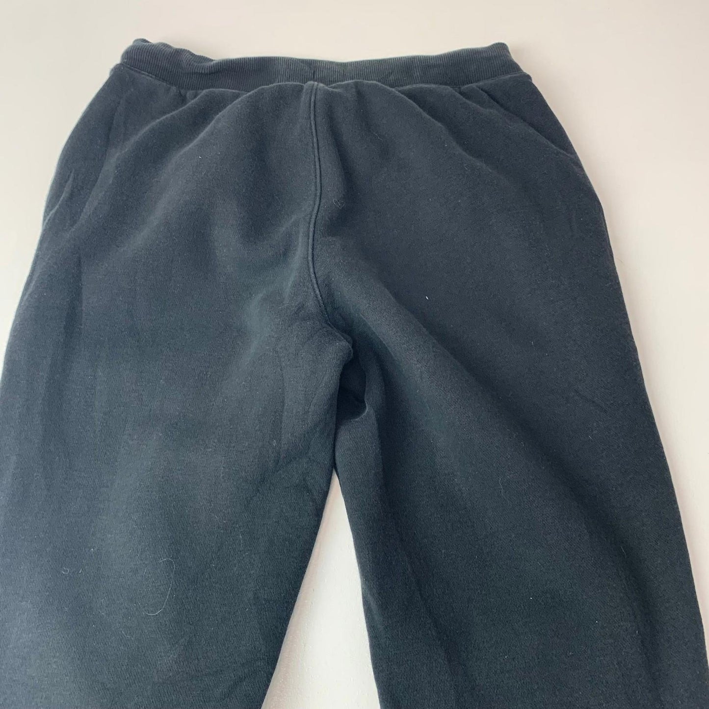 Fila Women's Elastic Waist Jogger Trousers Black Cotton Blend UK S