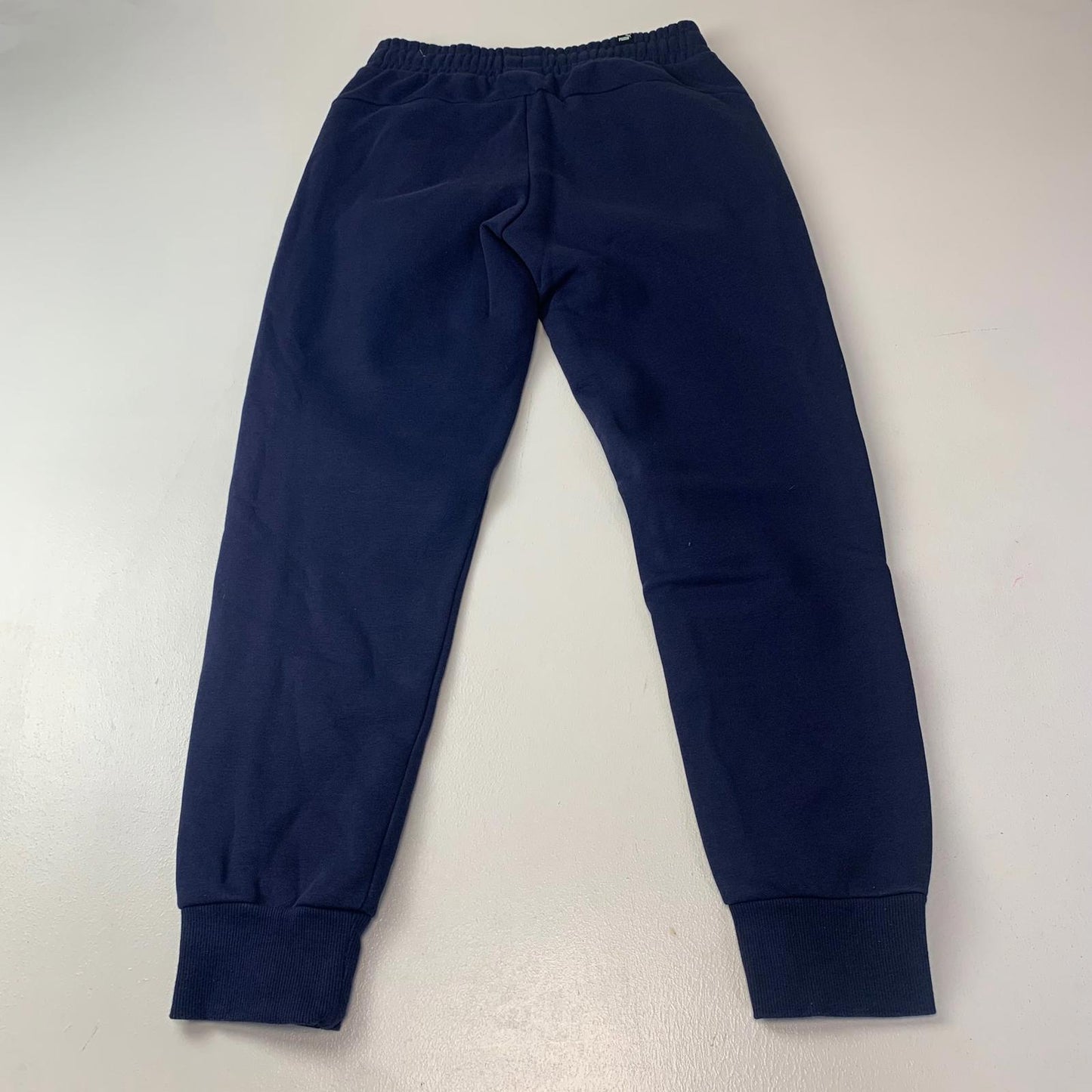 PUMA Sweatpants Jogger Style Elastic Waist Blue Men's Small