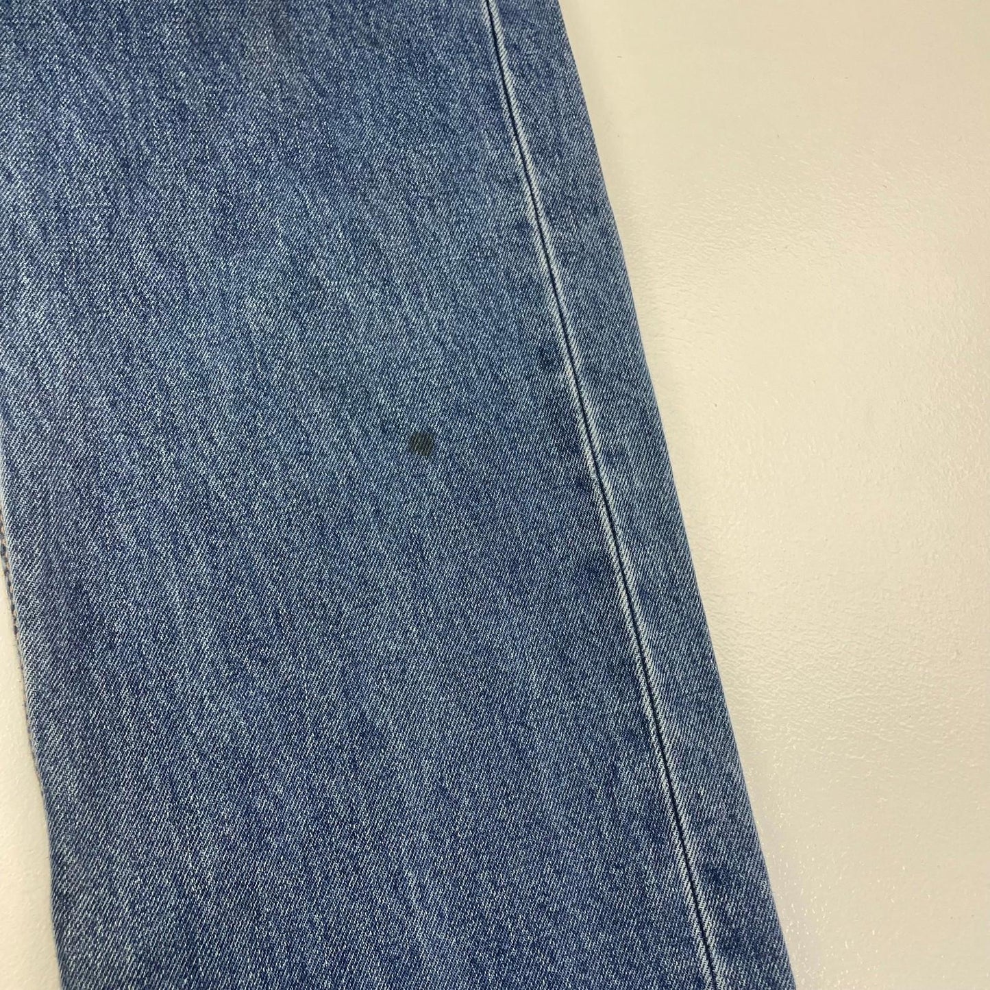 Levi's 505 Jeans Straight Fit Dark Wash Denim Classic Blue Mens W33 L30