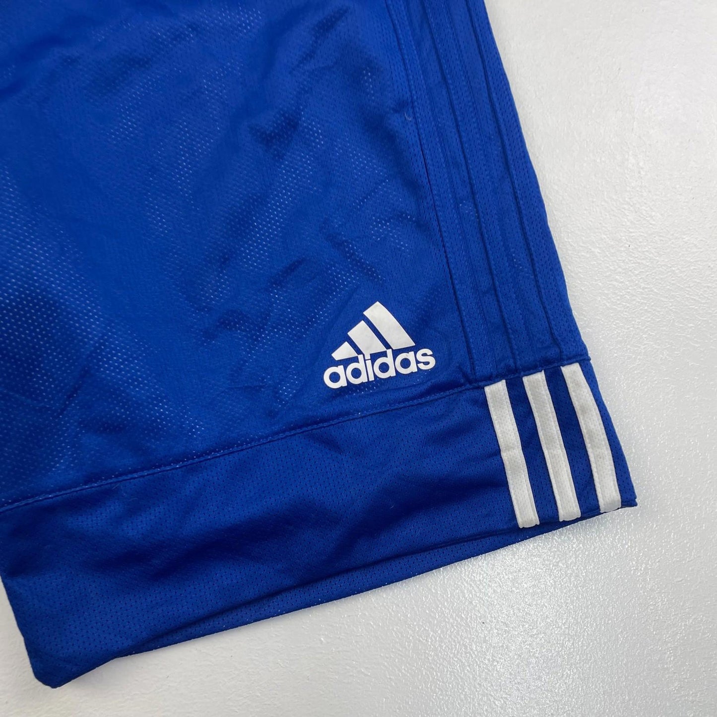 ADIDAS Youth Basketball Shorts CAVS Logo Blue Boys 15-16YRs