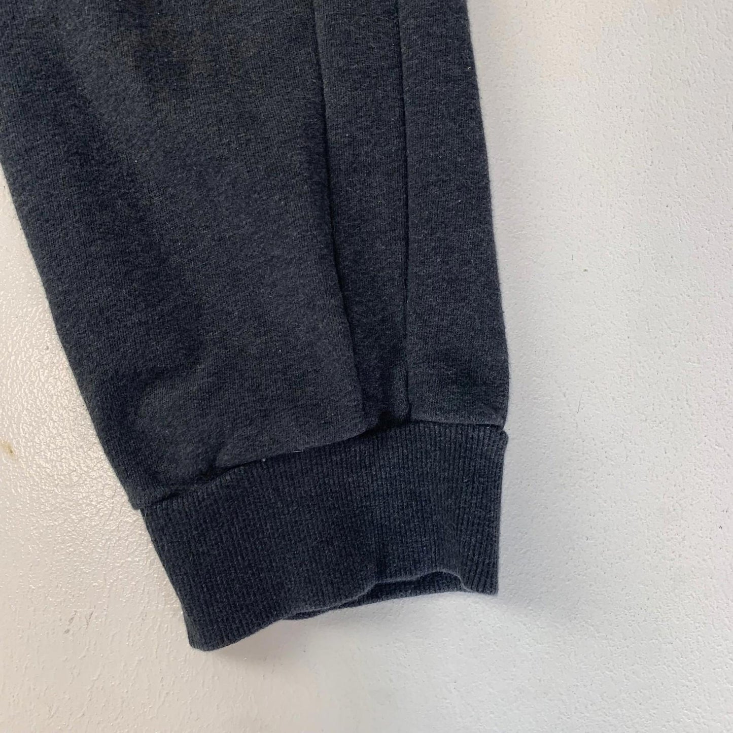 PUMA Jogger Sweatpants Elastic Waist Comfort Fit Grey Mens L