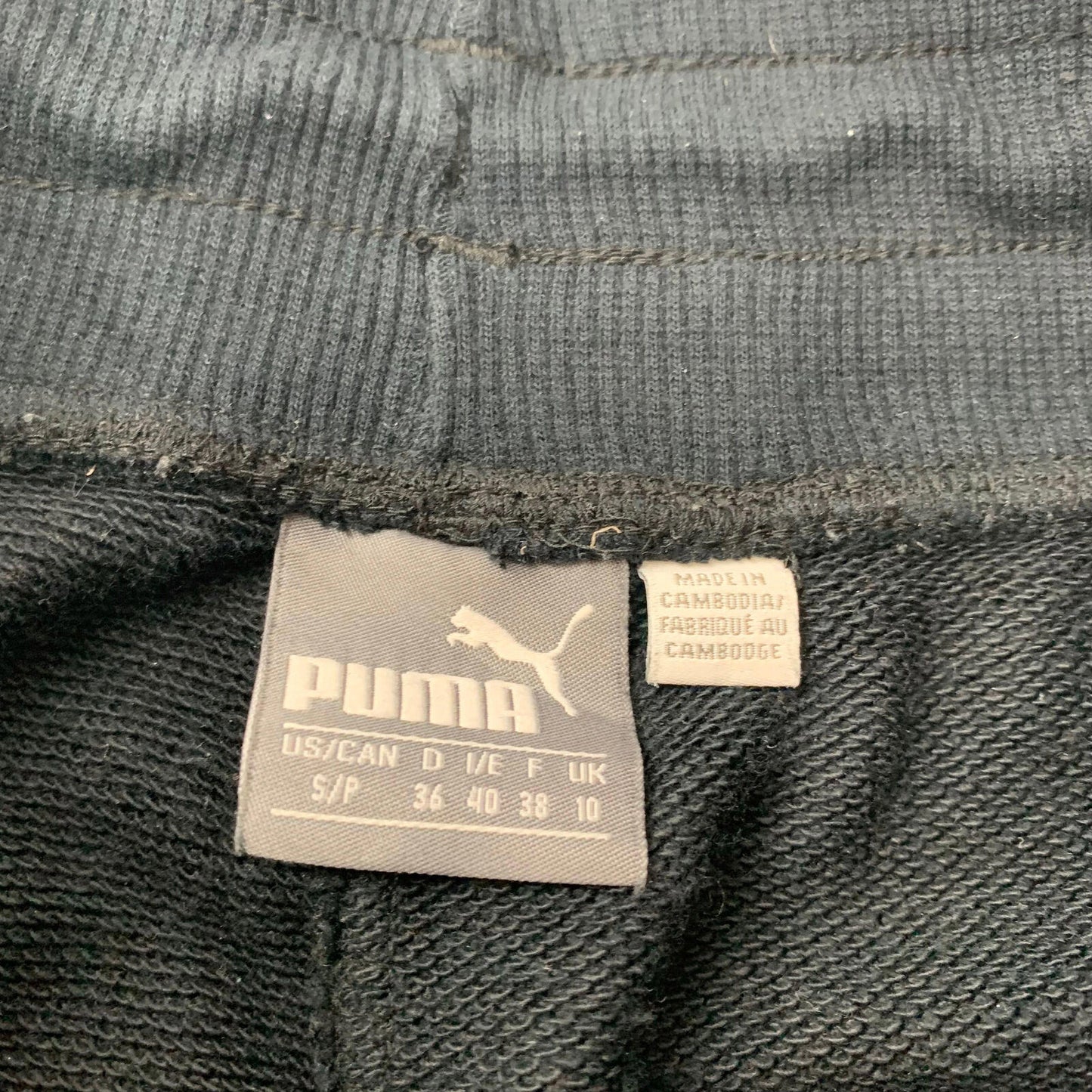 Women’s PUMA Jogging Bottoms /,uk 10 / Small / Blue & White / Joggers