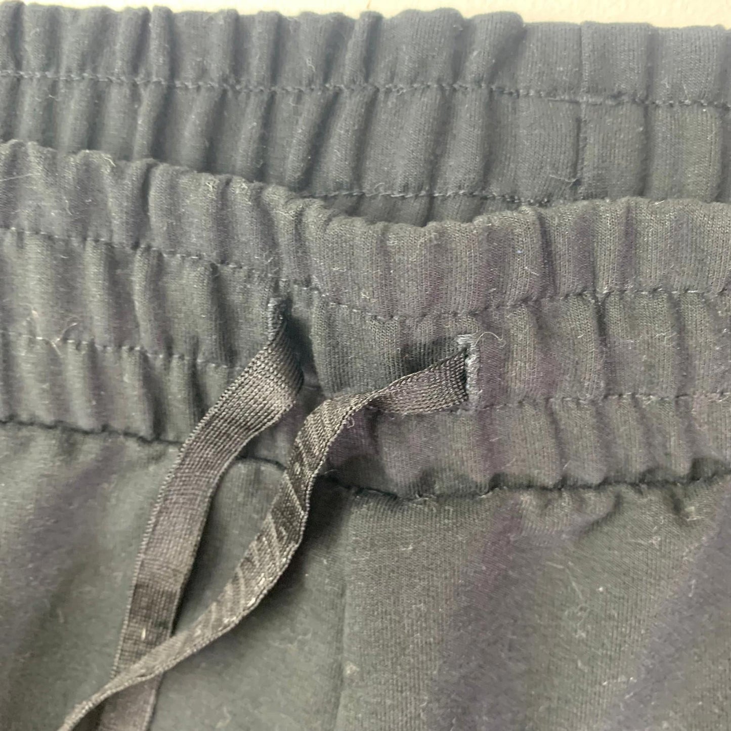 Puma Jogger Track Pants Elastic Waist Comfort Black Women's XL