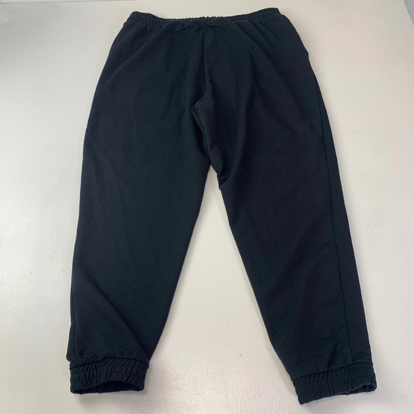 Puma Jogger Track Pants Elastic Waist Comfort Black Women's XL