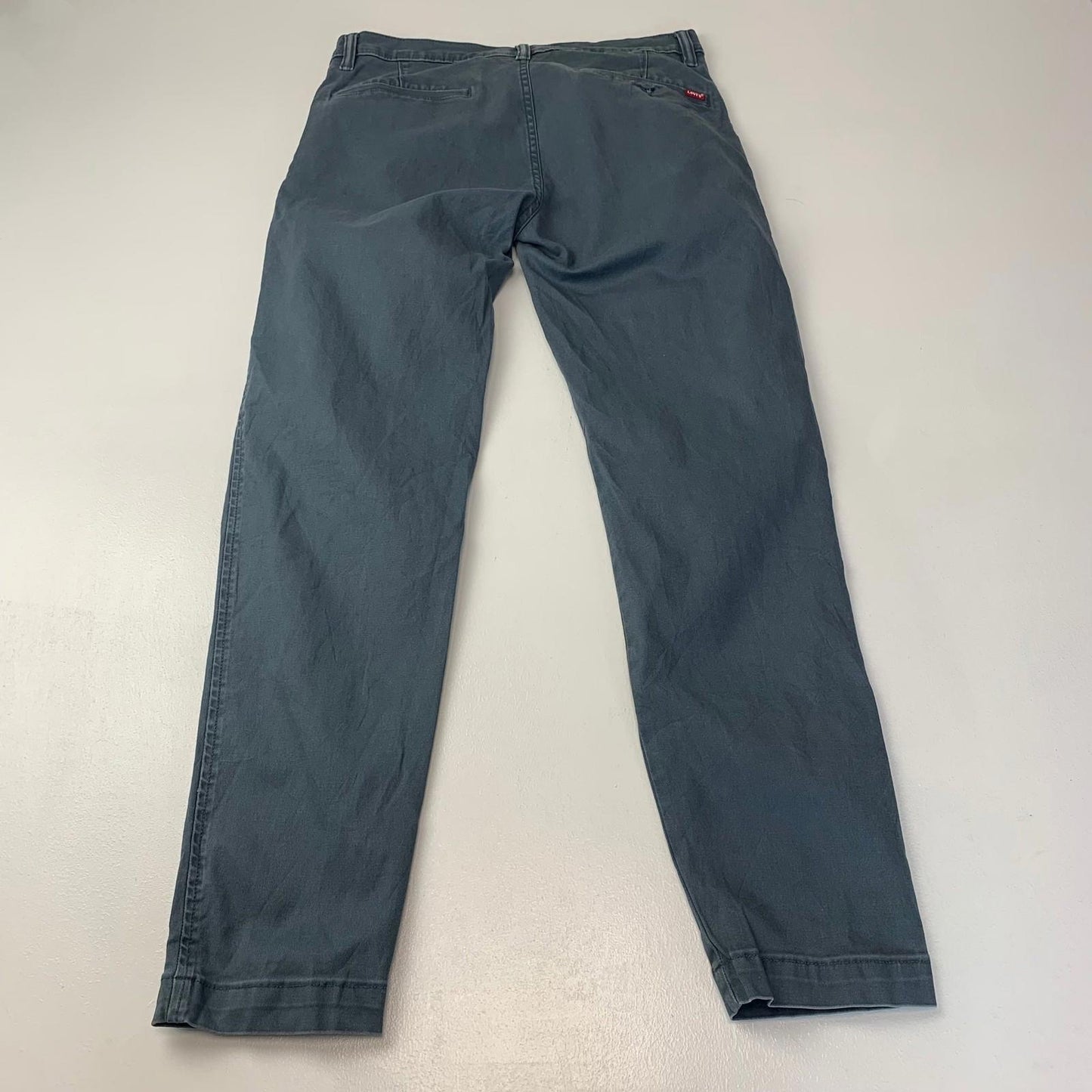 Levi's XX Chino Trousers Standard Taper Platinum Blue Mens W30 L32