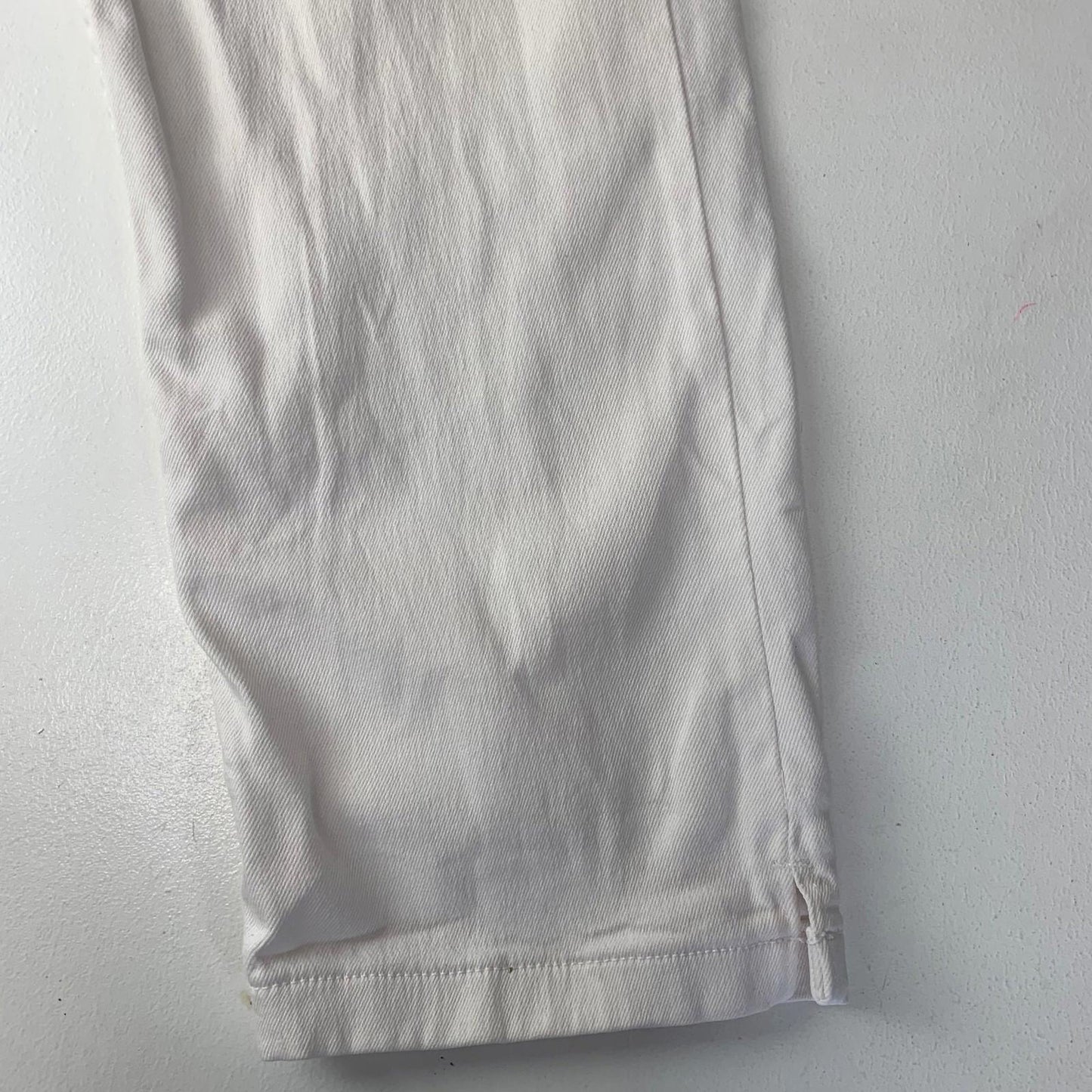 Levi Strauss Signature Ankle Jeans Stretch White Womens Size 10