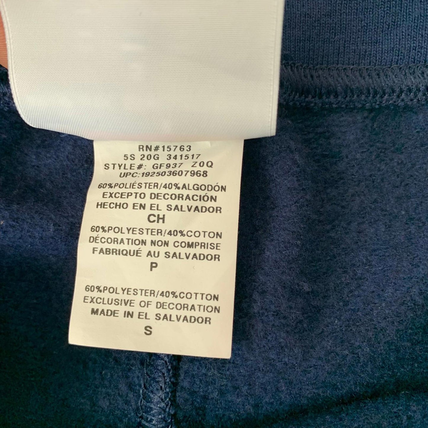 Champion Authentic Athleticwear Jogger Sweatpants Casual Blue Mens Small