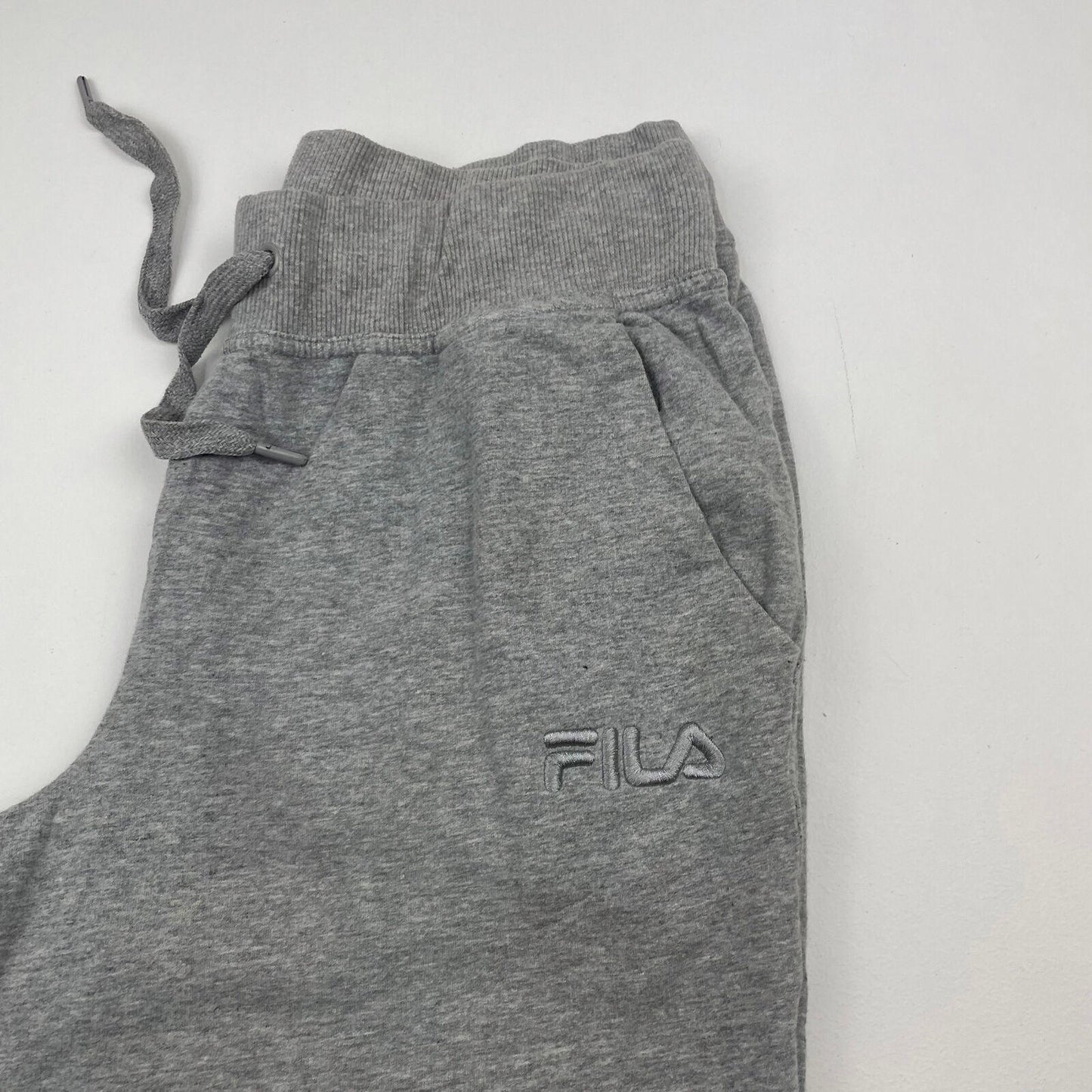 Women’s FILA Grey Joggers , Light Grey Sweatpants , Size Small