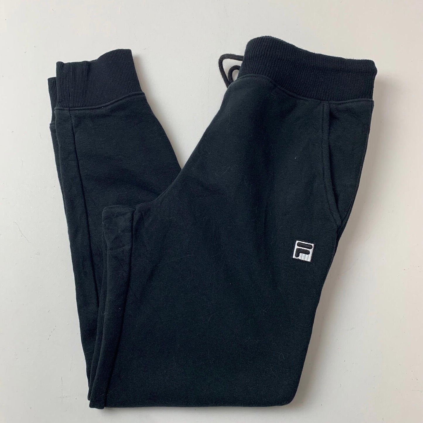 Women’s FILA Joggers / Black / Small / Standard Fit Jogging Bottoms / Sweatpants
