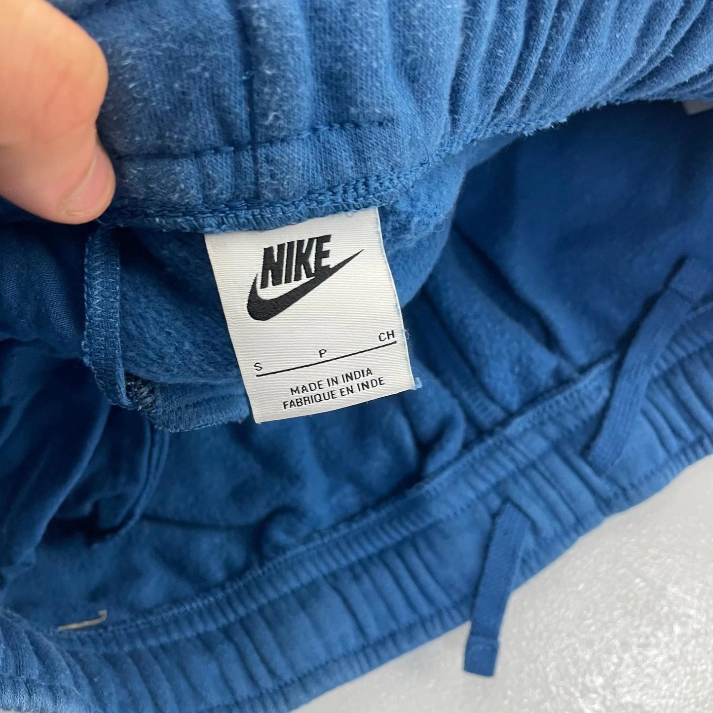 Nike Jogger Sweatpants Elastic Waist Blue Mens Small