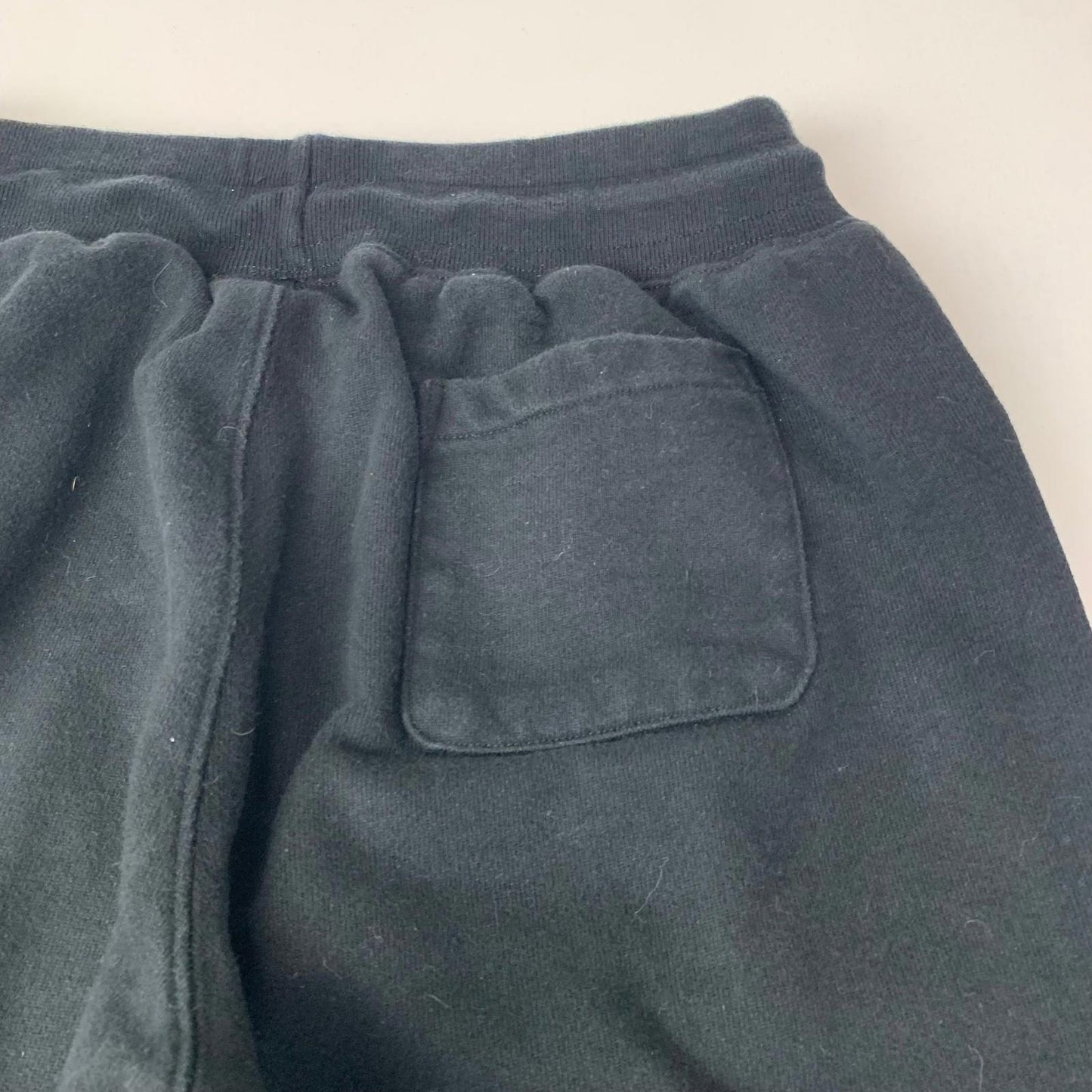 Champion Reverse Weave Jogger Sweatpants Black Logo Classic Medium