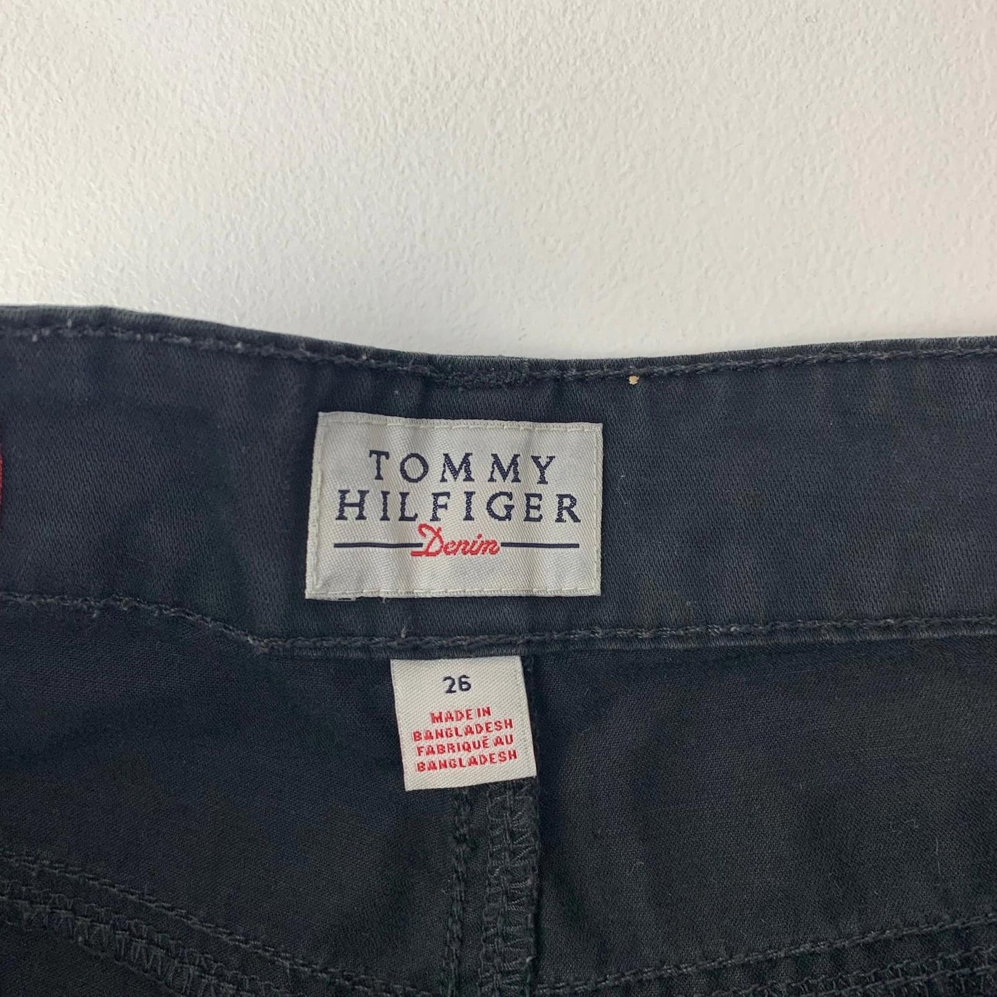 Tommy Hilfiger Cameron Bootcut Trousers Black Women UK 6