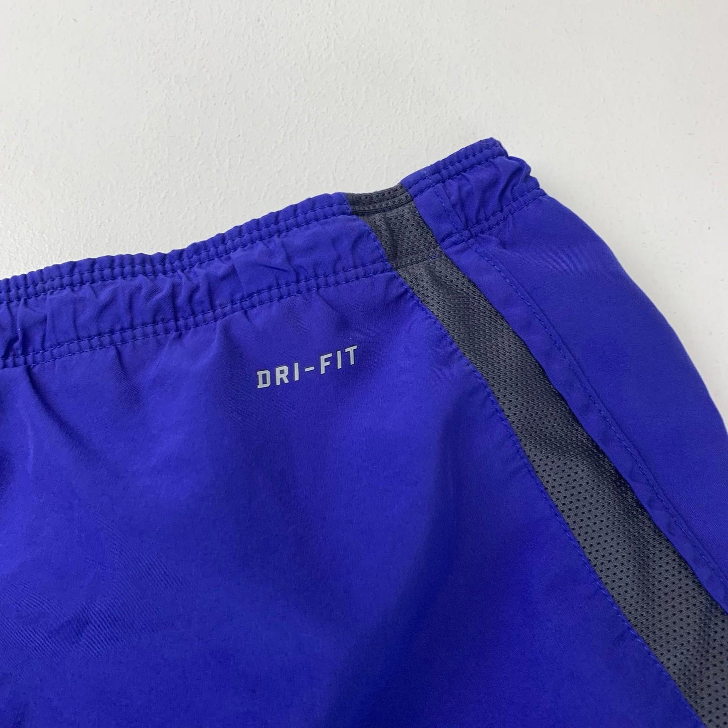 NIKE Dri-Fit Running Shorts Athletic Blue Mens XL