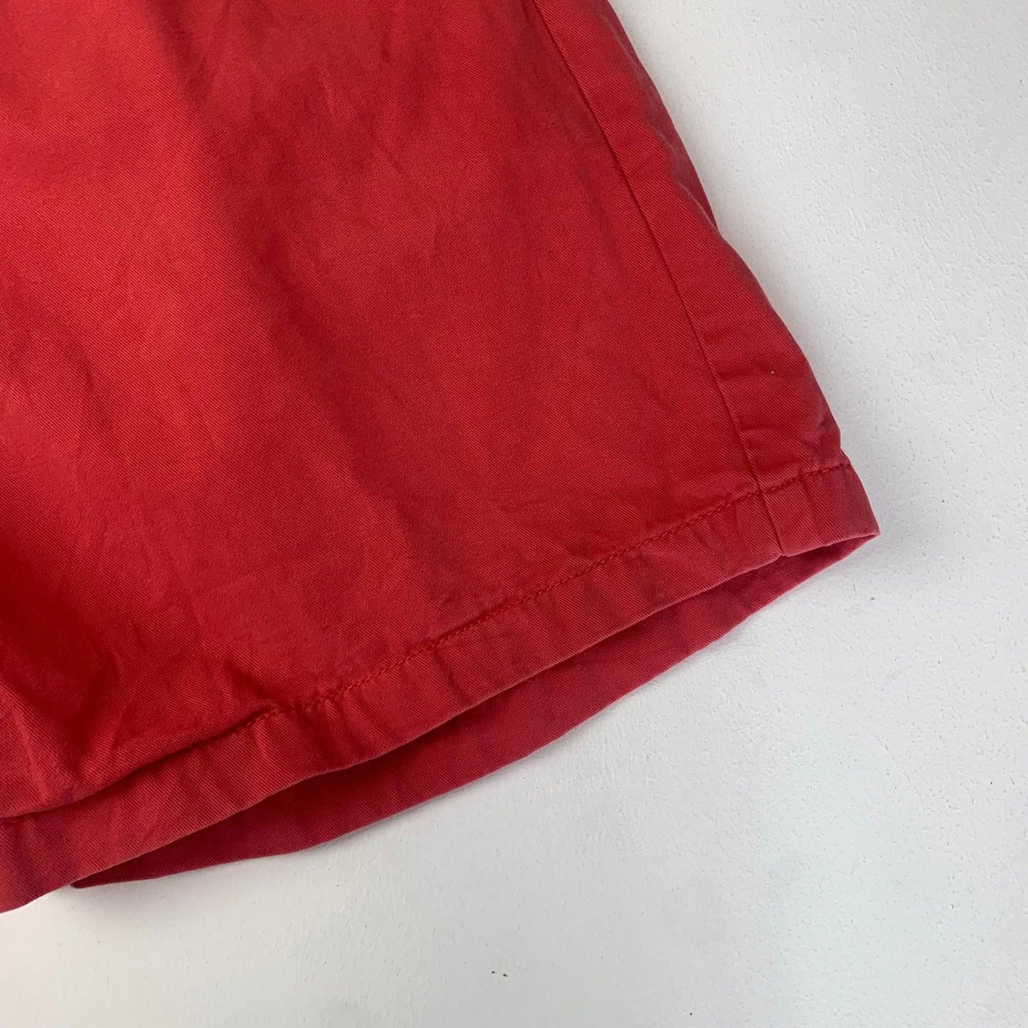 Nautica Chino Shorts Classic Fit Summer Red Casual Mens 36W