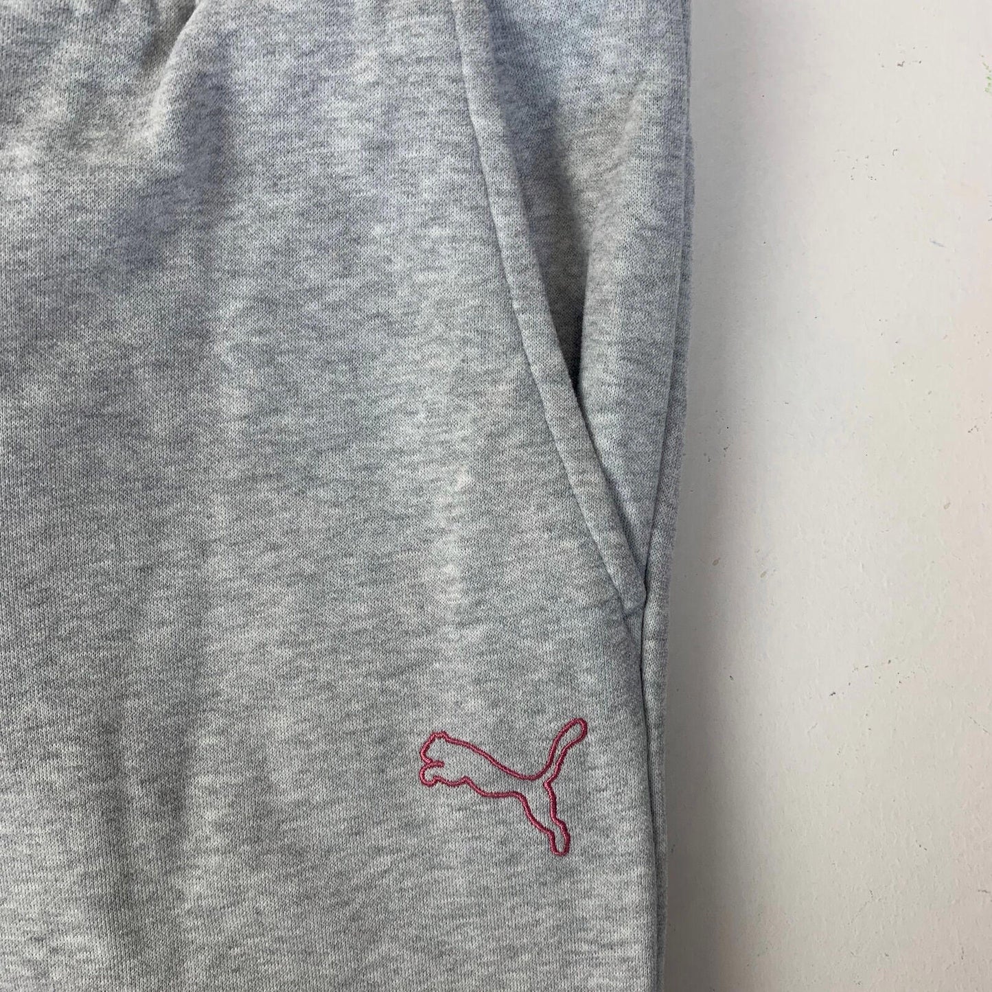 Women’s PUMA Light Grey Jogging Bottoms / Small / Joggers