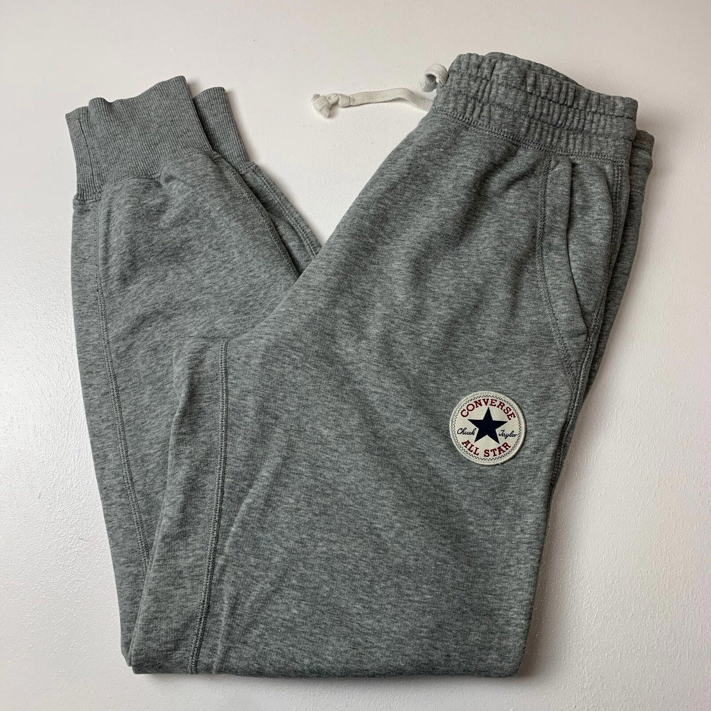 Mens CONVERSE Joggers / Light Grey / XS / Jogging Bottoms