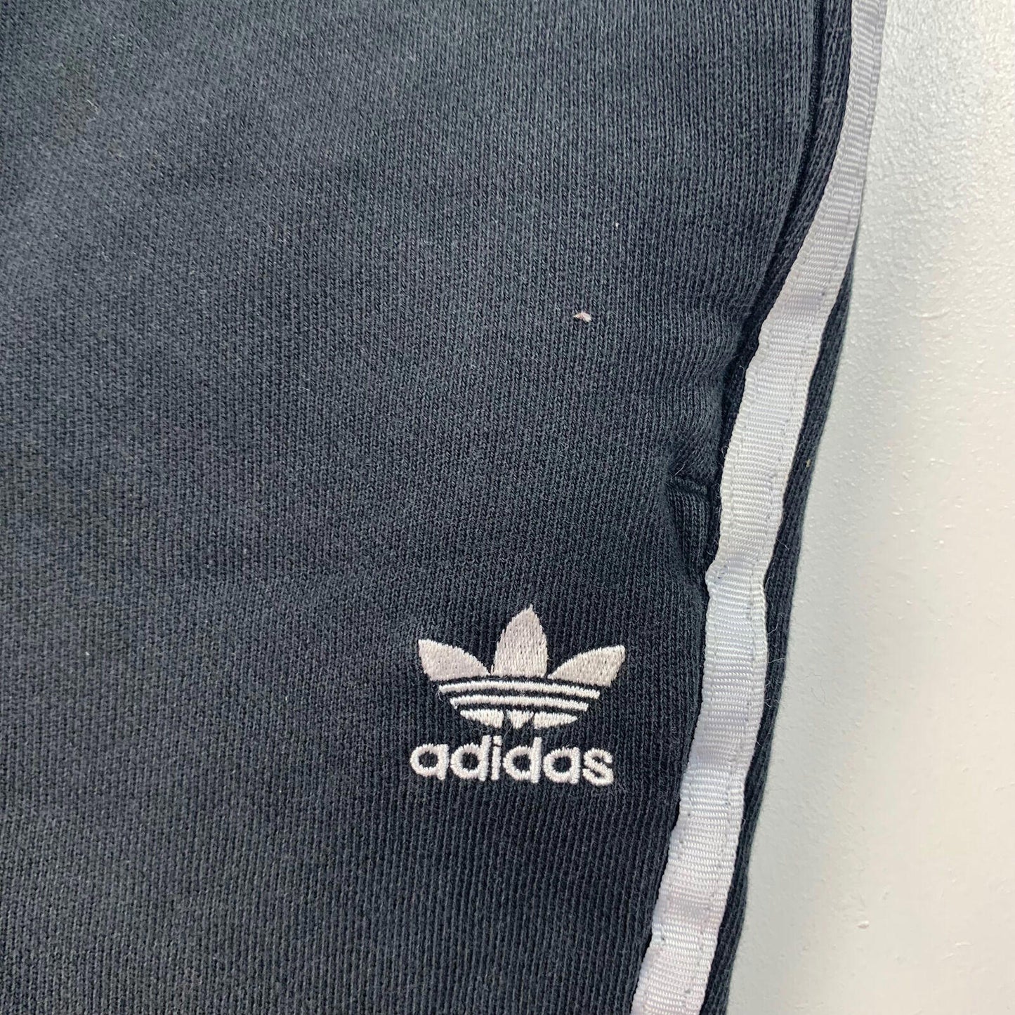 Women’s ADIDAS Joggers / Black / uk10 / Small / Zipped Pockets / Jogging Bottoms
