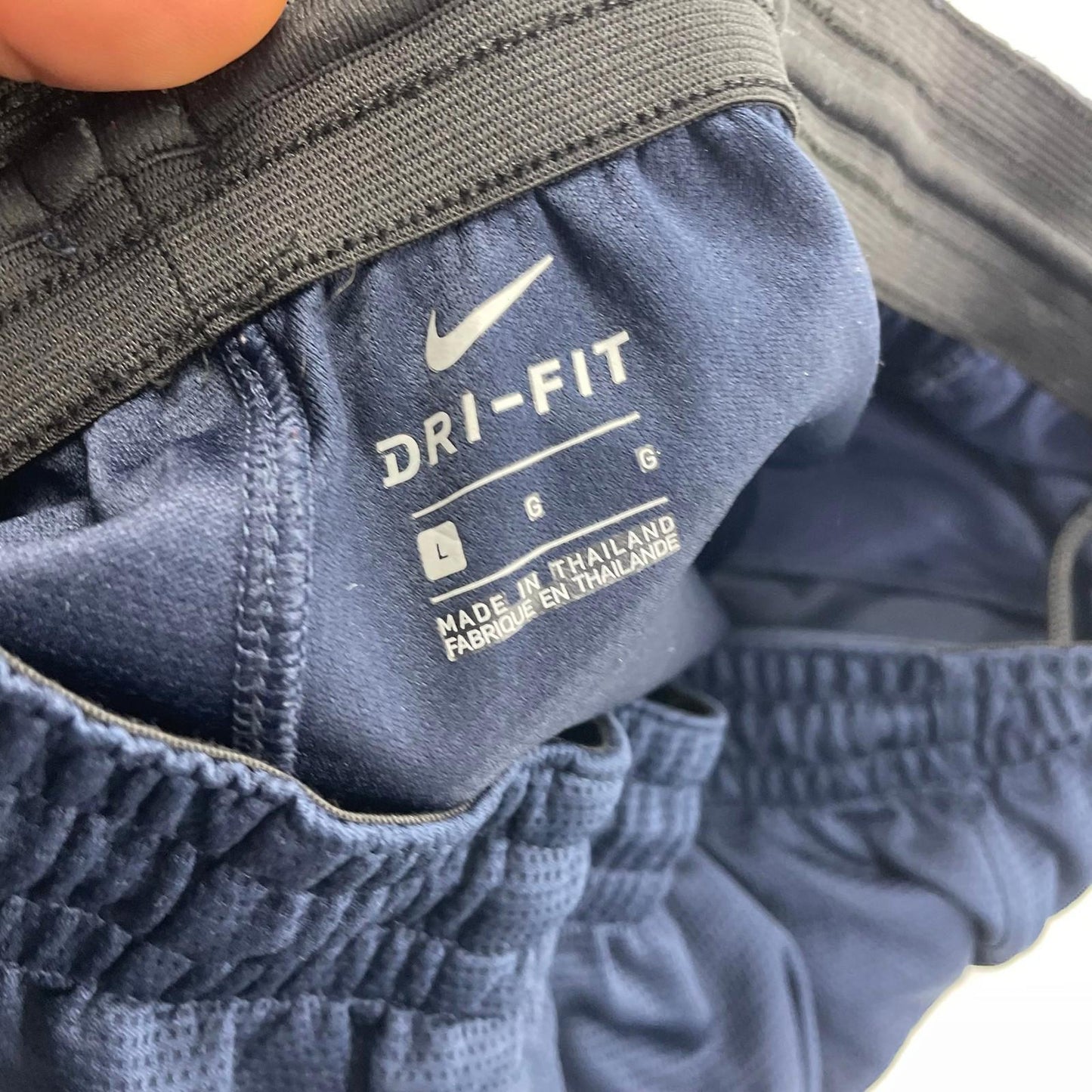 Nike Dri-Fit Activewear Trousers Jogger Style Navy Mens L