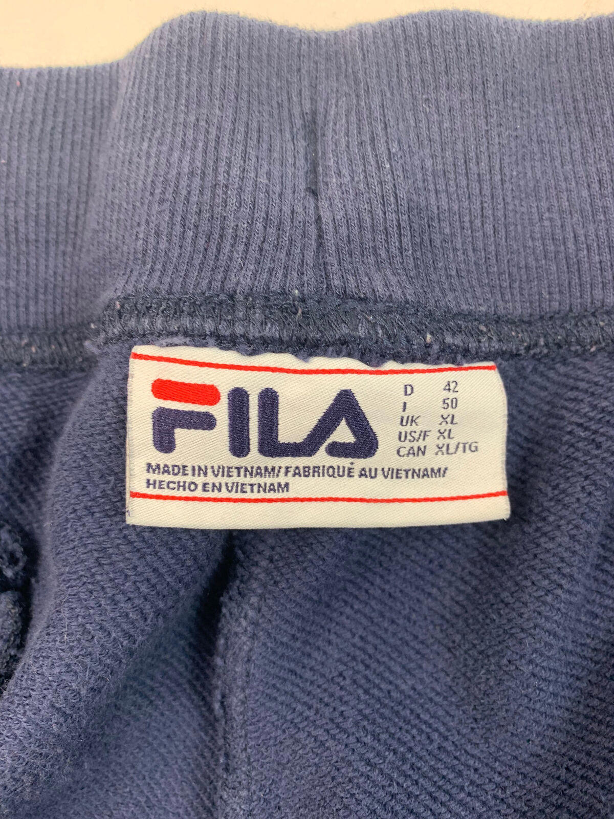 Women’s FILA Joggers / Blue / XL / Jogging Bottoms / Sweatpants