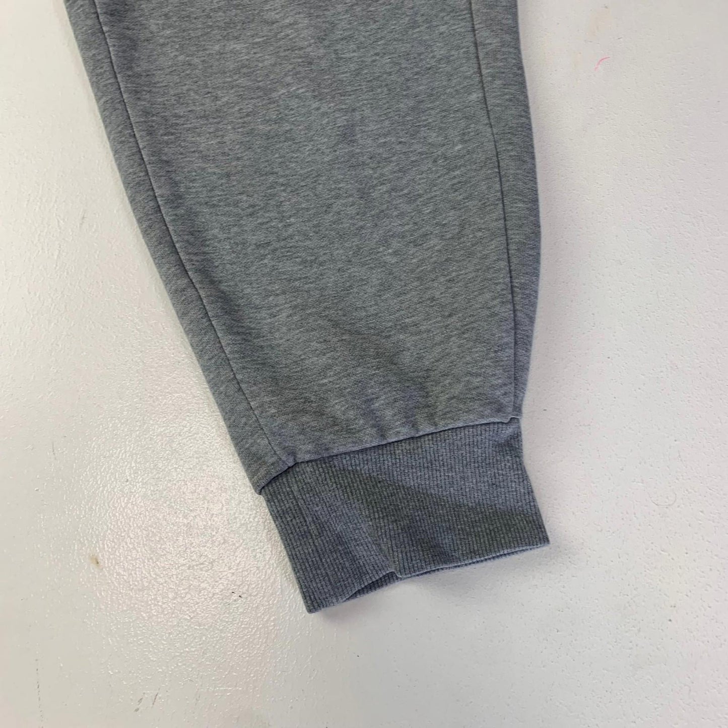 Puma Track Pants Jogger Style Grey Elastic Waist Mens XL