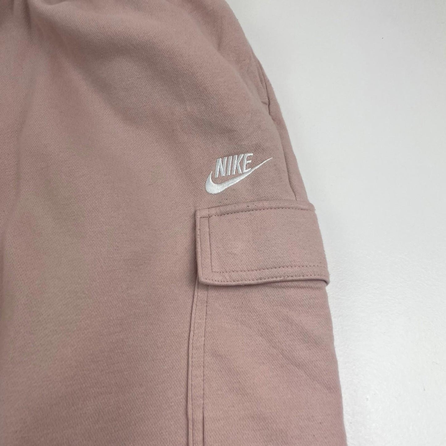 NIKE Cargo Joggers Casual Style Pink Mens Small