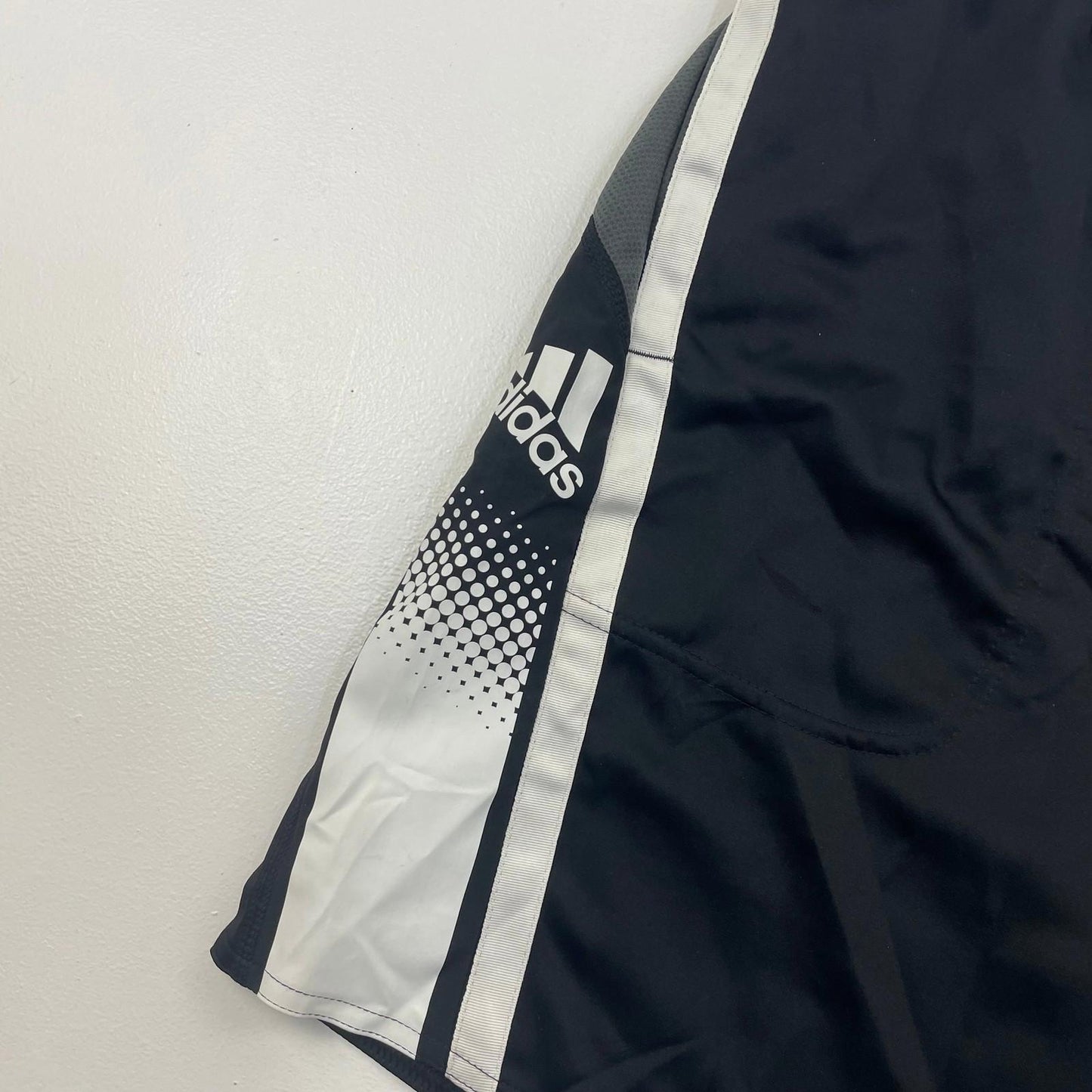 Adidas Shorts AEROREADY Primegreen Sports Black Striped Mens Size S
